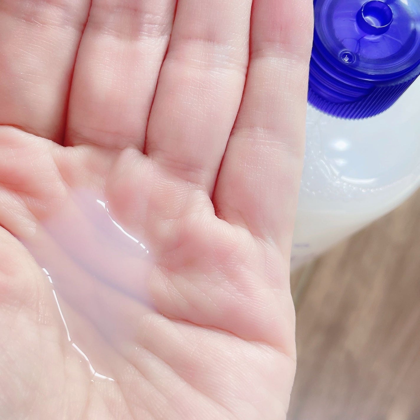 ハトムギ保湿ジェル(ナチュリエ スキンコンディショニングジェル)/ナチュリエ/美容液を使ったクチコミ(4枚目)