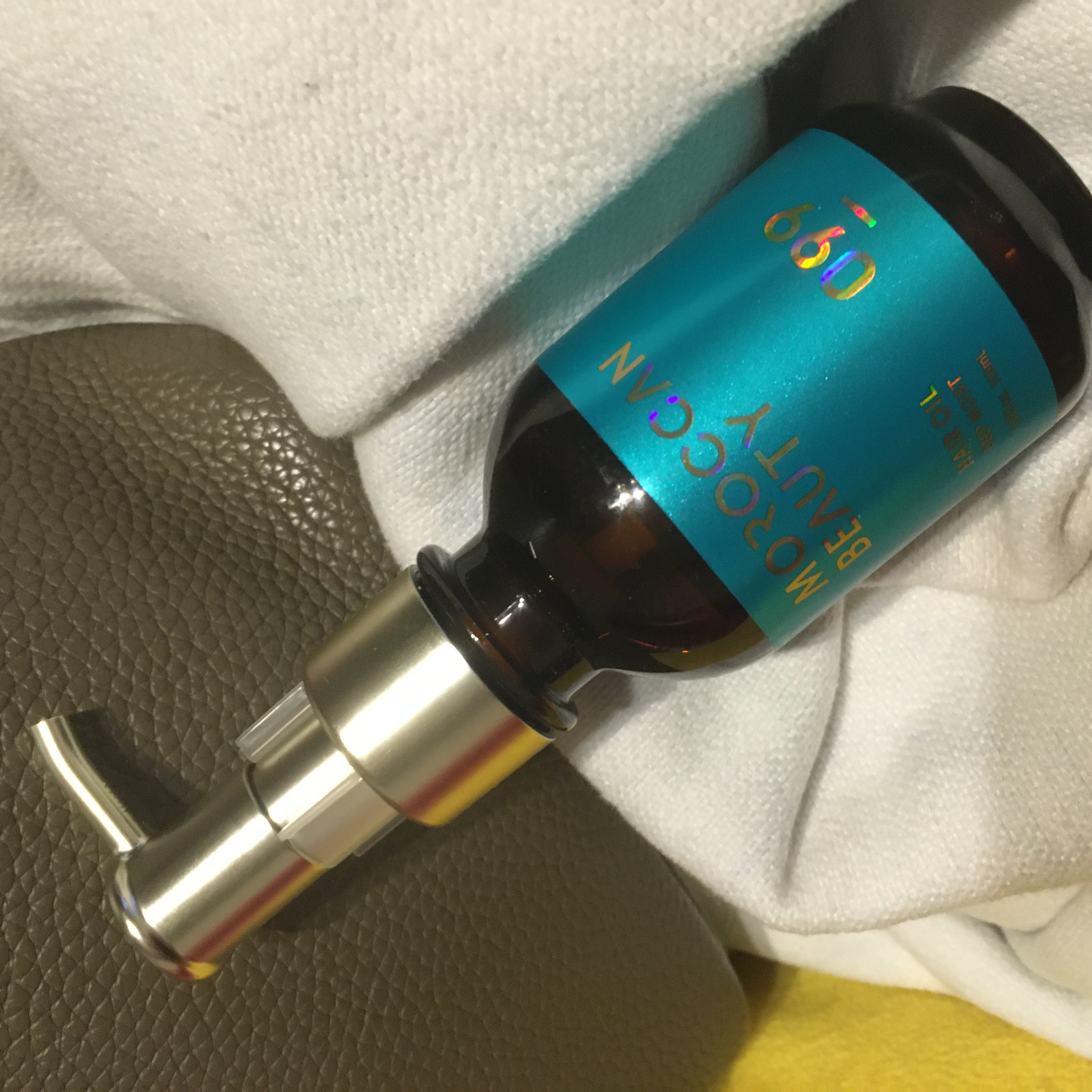 ディープモイスト ヘアオイル/モロッカンビューティ/ヘアオイルを使ったクチコミ（1枚目）