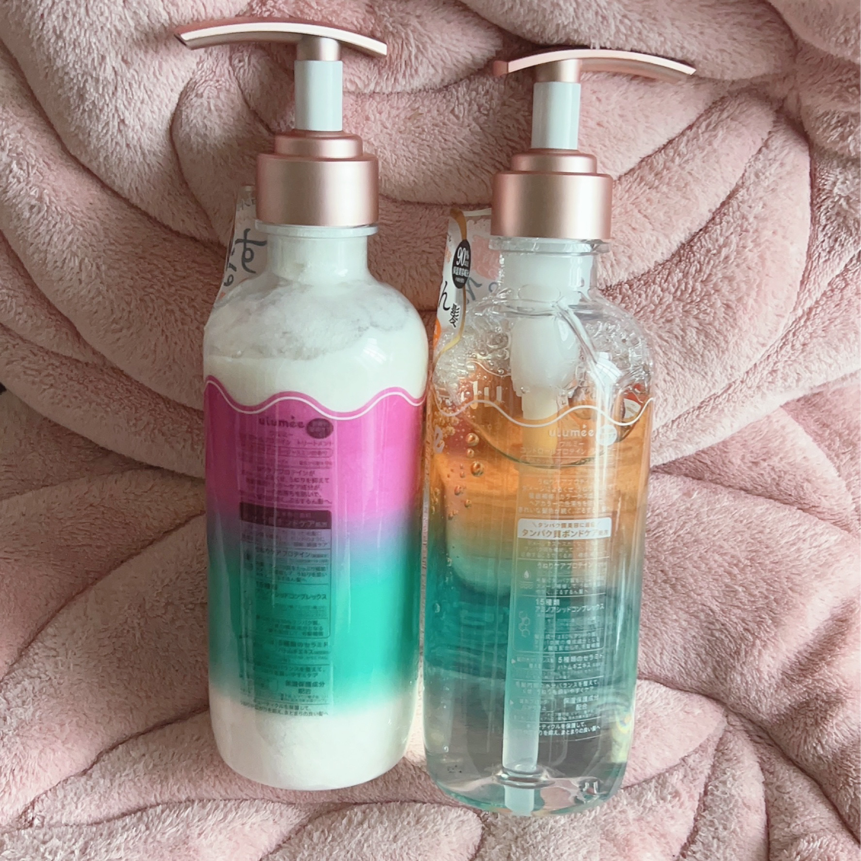 モイストプロテインシャンプー/トリートメント/ulumee/市販シャンプーを使ったクチコミ（2枚目）