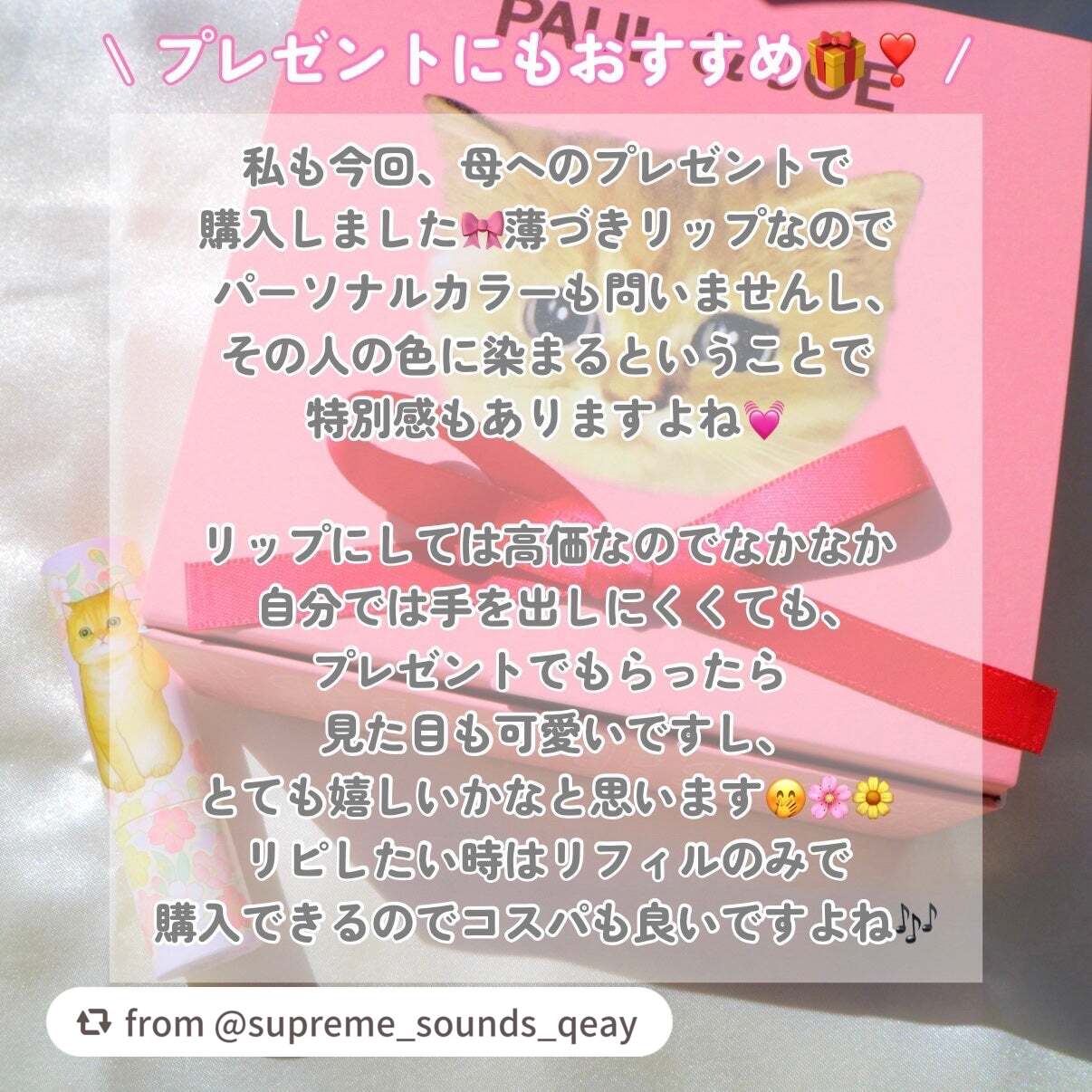 ティント リップスティック/PAUL & JOE BEAUTE/リップティントを使ったクチコミ(4枚目)