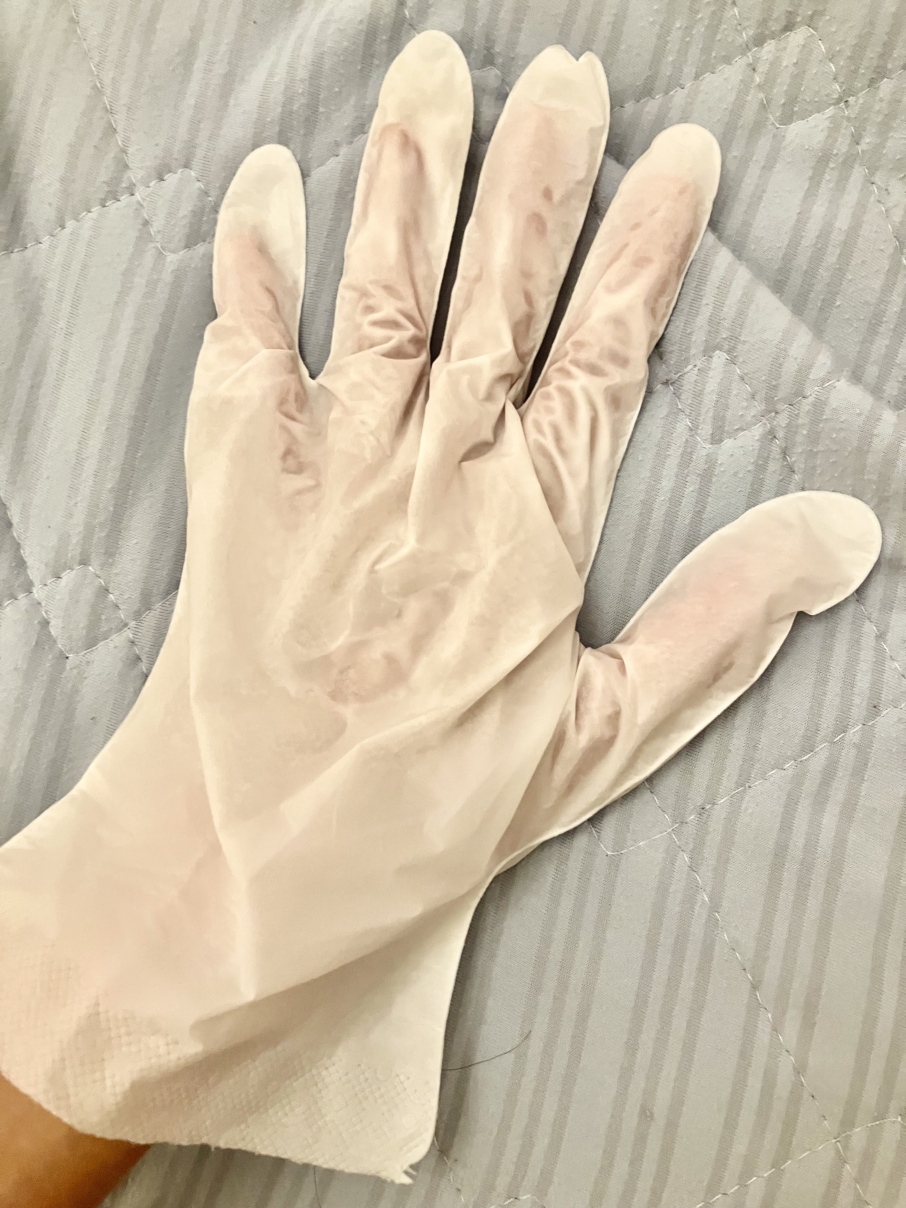 BJ潤いハンドマスク/ビューティーワールド/ハンドクリームを使ったクチコミ（2枚目）