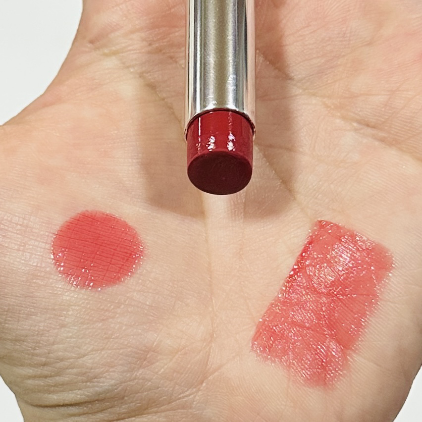 ノーウェアリップスティック バーミンググロー/espoir/口紅を使ったクチコミ（2枚目）