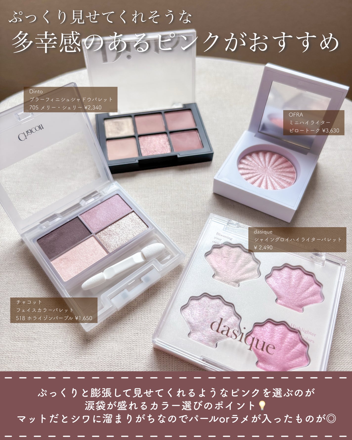 OFRA mini Highlighter/Ofra Cosmetics/パウダーハイライトを使ったクチコミ(3枚目)