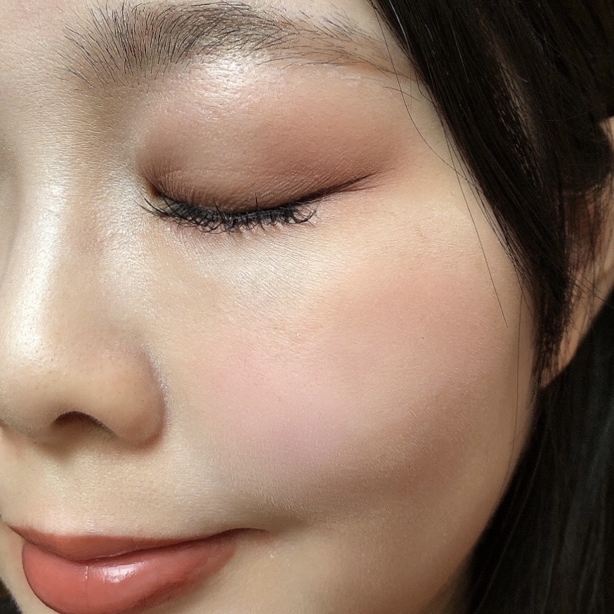 ムードグロウリップスティック 09 ロージーブラウン/dasique/口紅を使ったクチコミ（3枚目）