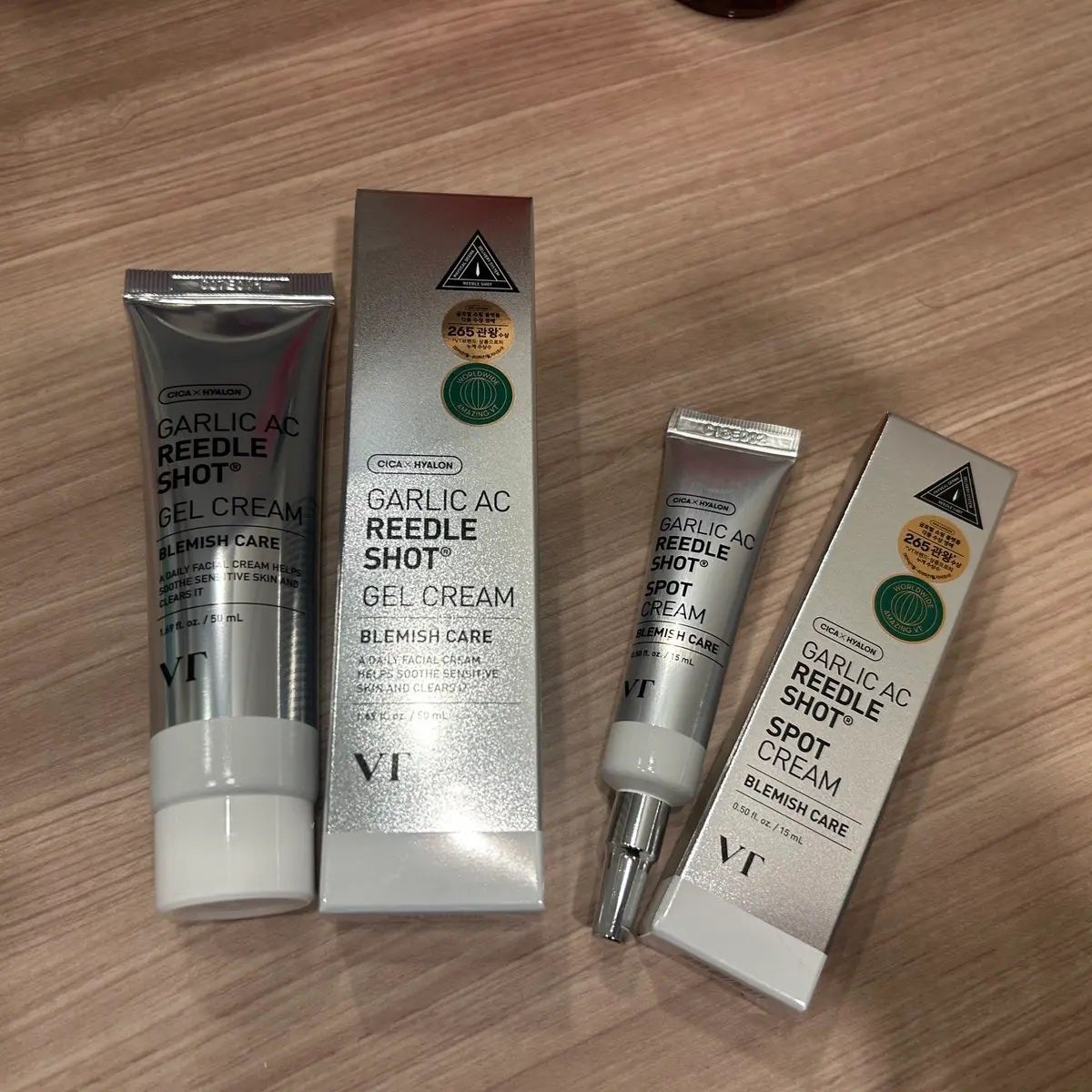 ガーリックリードルショット ジェルクリーム/VT/フェイスクリームを使ったクチコミ(1枚目)