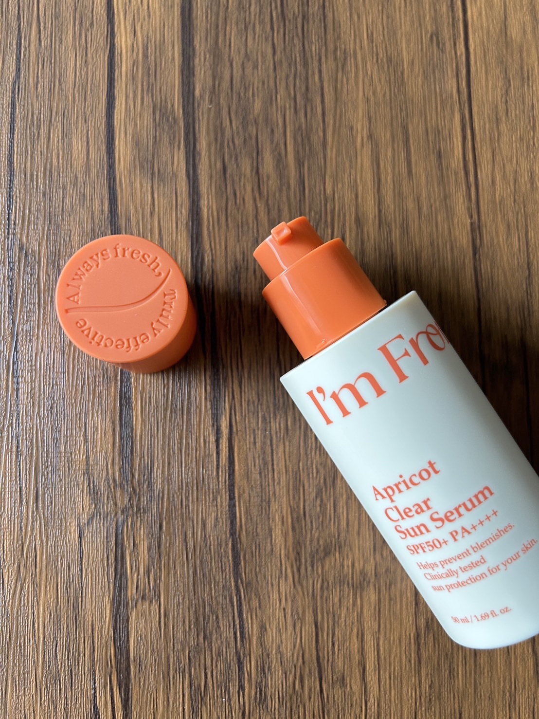 アプリコットクリアサンセラム/I'm from/日焼け止めローションを使ったクチコミ（3枚目）