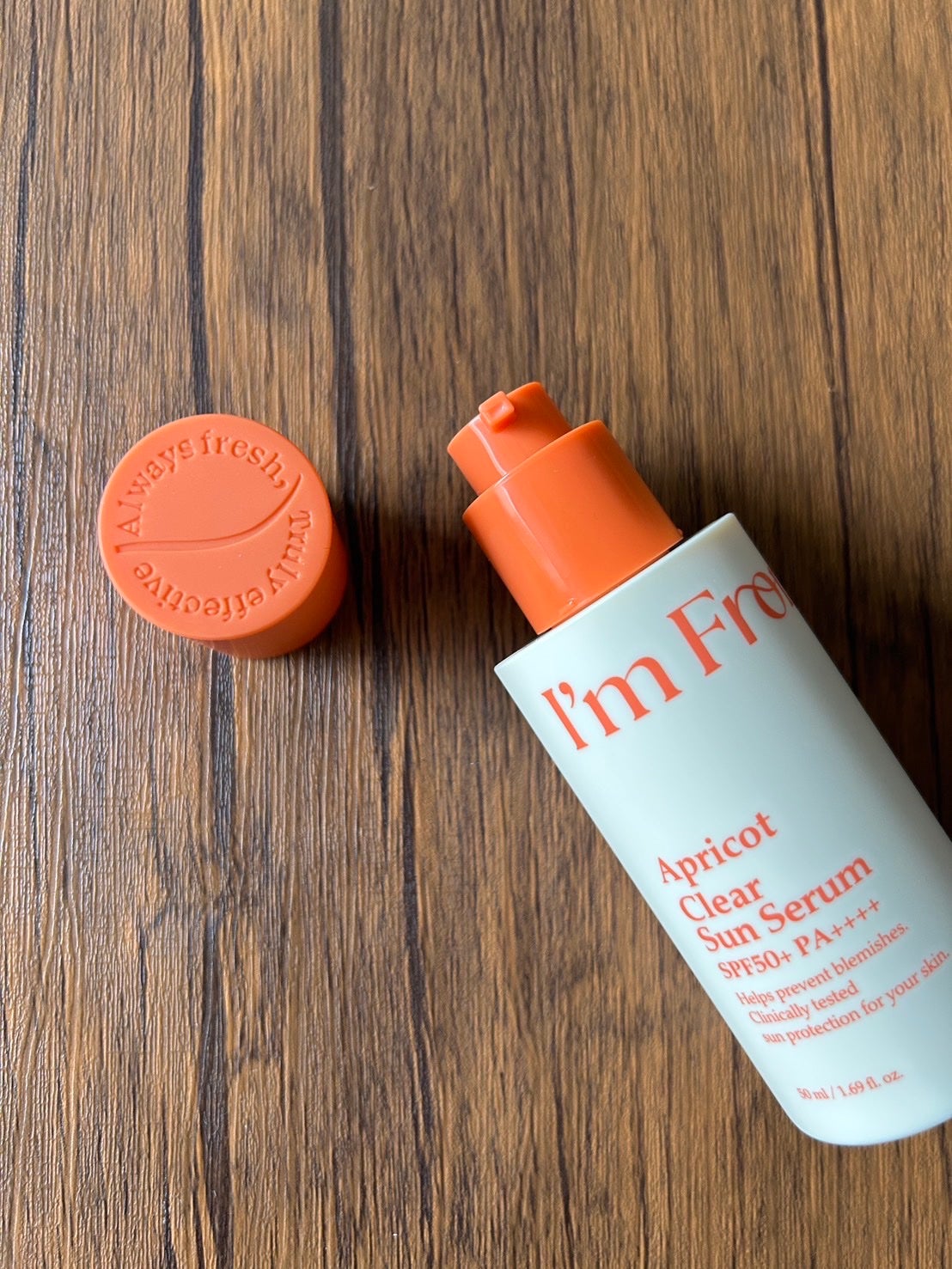 アプリコットクリアサンセラム/I'm from/日焼け止めローションを使ったクチコミ(3枚目)