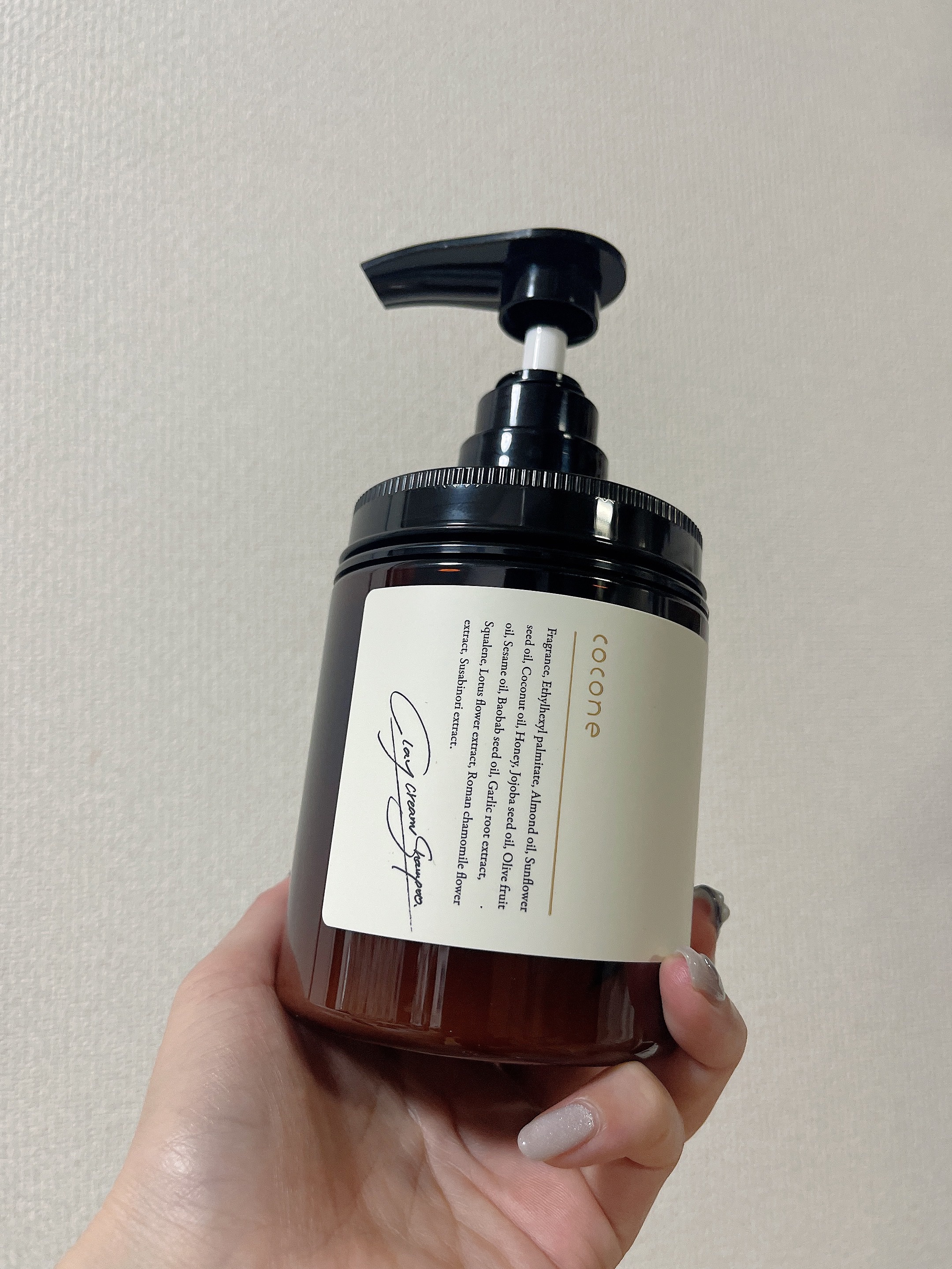 クレイクリームシャンプー（モイスト）/cocone/市販シャンプーを使ったクチコミ（1枚目）