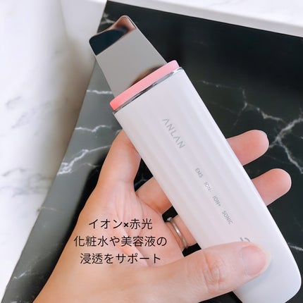 ロイヤル ウォーターピーリング IPX7完全防水/ANLAN/美顔器・マッサージを使ったクチコミ(4枚目)