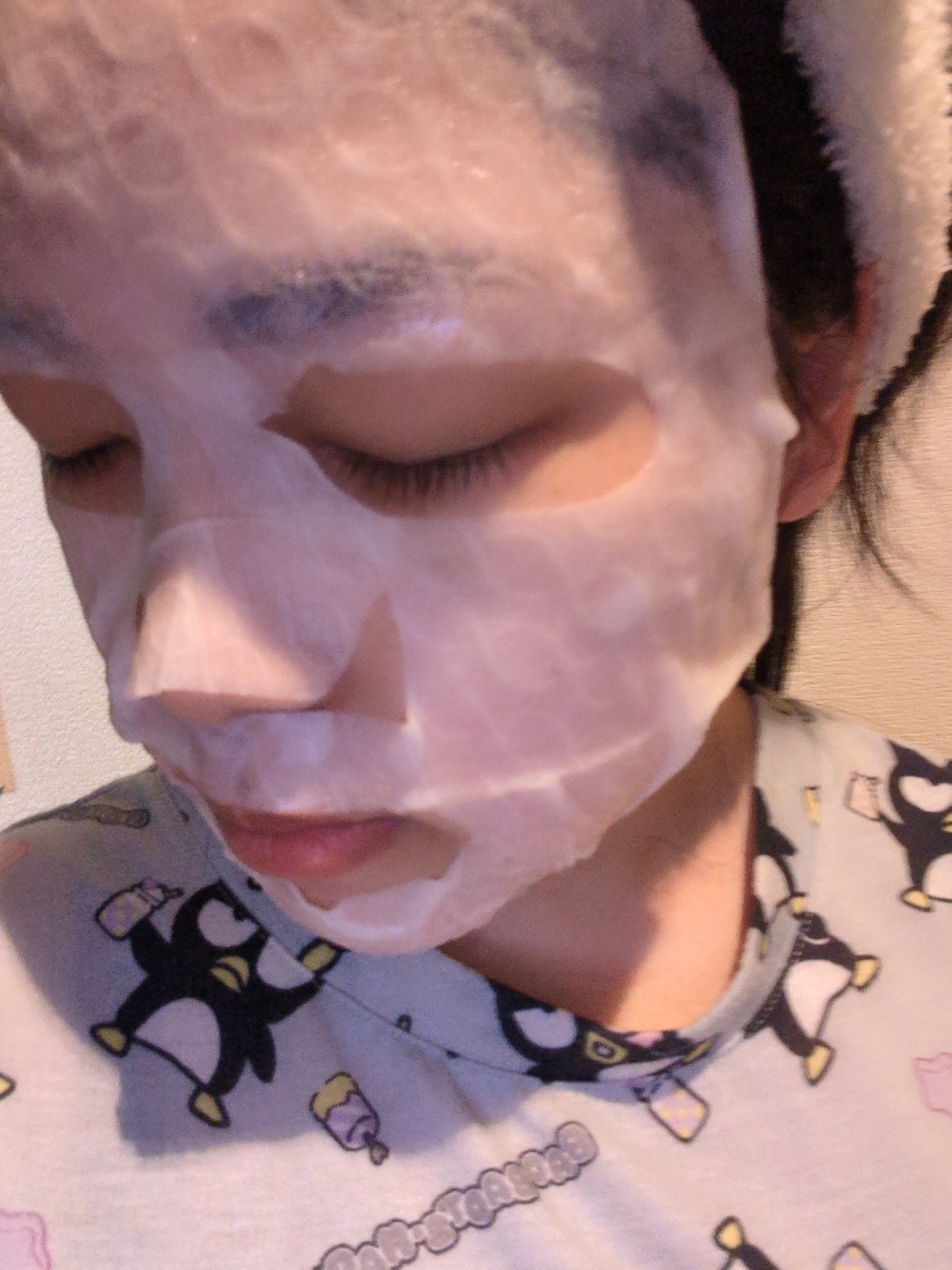 Pure Smile プレミアムセラム マスクボックス 真珠のクチコミ「初めてのフェイスマスク使ってみた

Pure Smile
プレミアムセラム マスクボックス 真.....」（3枚目）