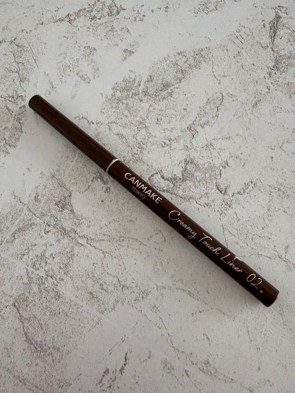 クリーミータッチライナー/キャンメイク/ジェルアイライナーを使ったクチコミ(1枚目)