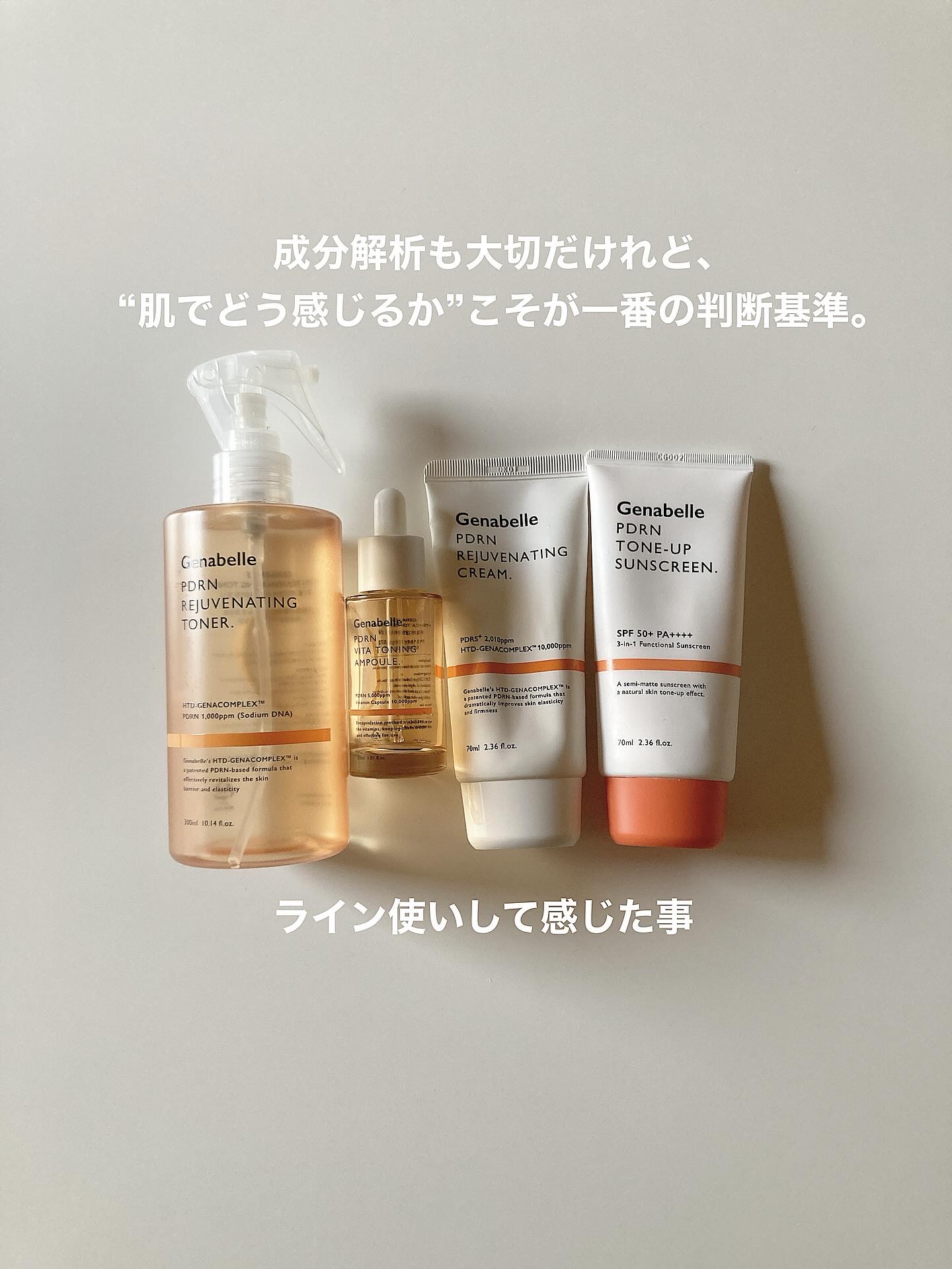 PDRNリジュビネイティングクリーム/Genabelle/フェイスクリームを使ったクチコミ（1枚目）