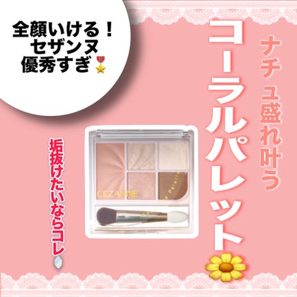 フェイスアイパレット/CEZANNE/アイシャドウを使ったクチコミ(1枚目)