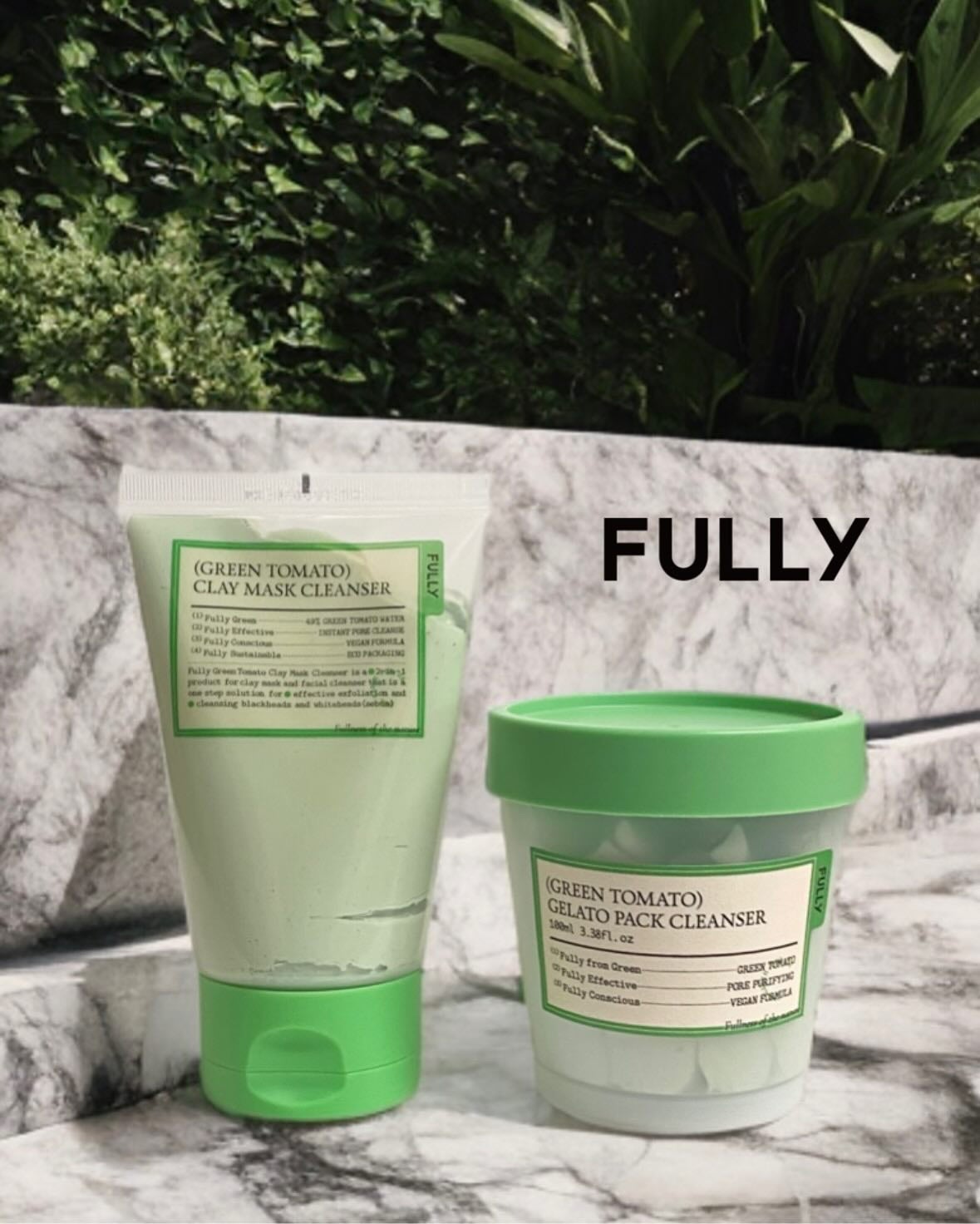 グリーントマトクレイマスククレンザー/FULLY/洗い流すパック・マスクを使ったクチコミ(1枚目)