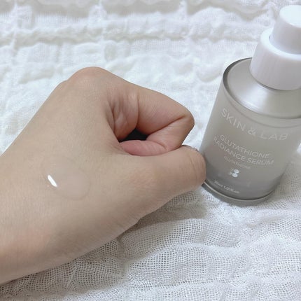 グルタチオンラディアンスセラム/SKIN&LAB/美容液を使ったクチコミ(2枚目)