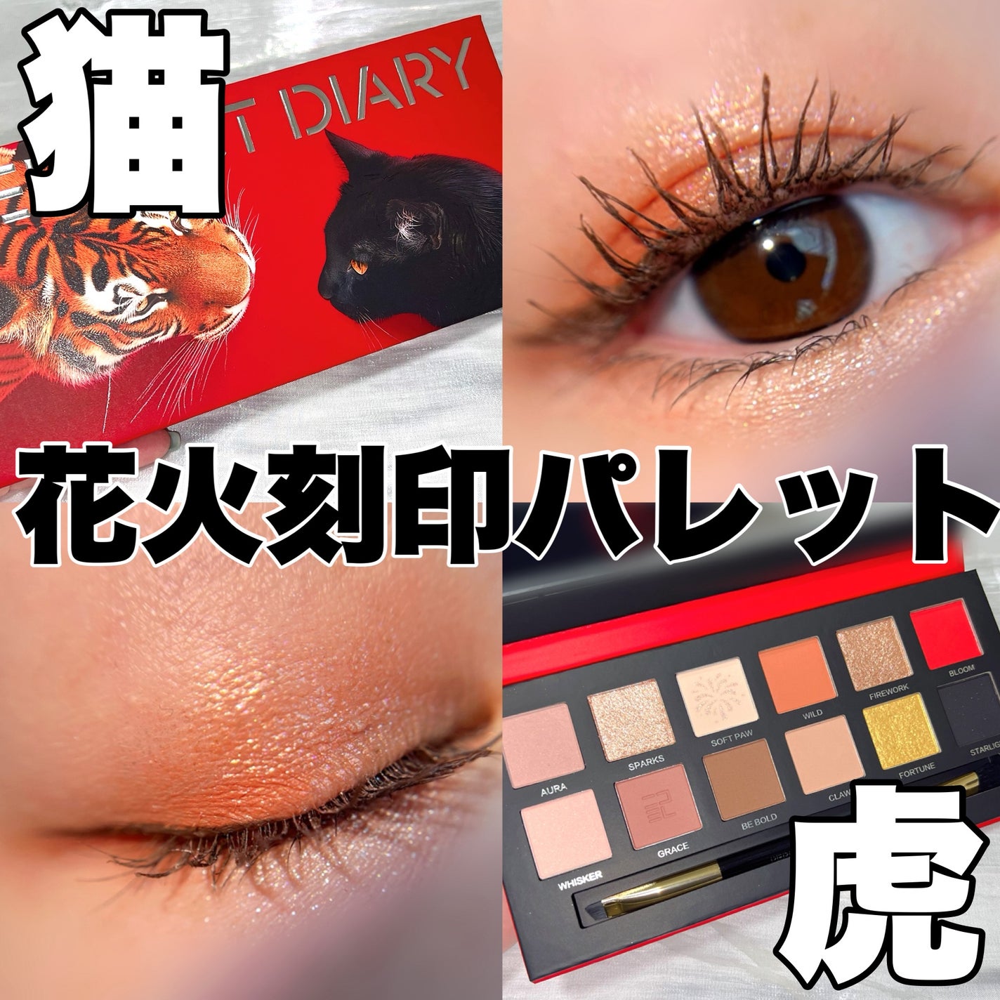 エクスプローラ12色 動物アイシャドウパレット/PERFECT DIARY/アイシャドウパレットを使ったクチコミ(1枚目)