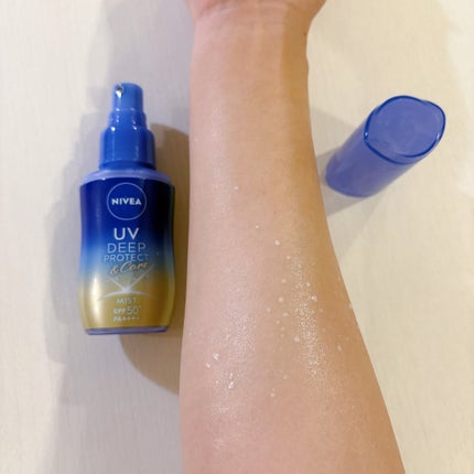ニベアUV ディーププロテクト&ケア ミルクミスト/ニベア/日焼け止めミスト・スプレーを使ったクチコミ(3枚目)
