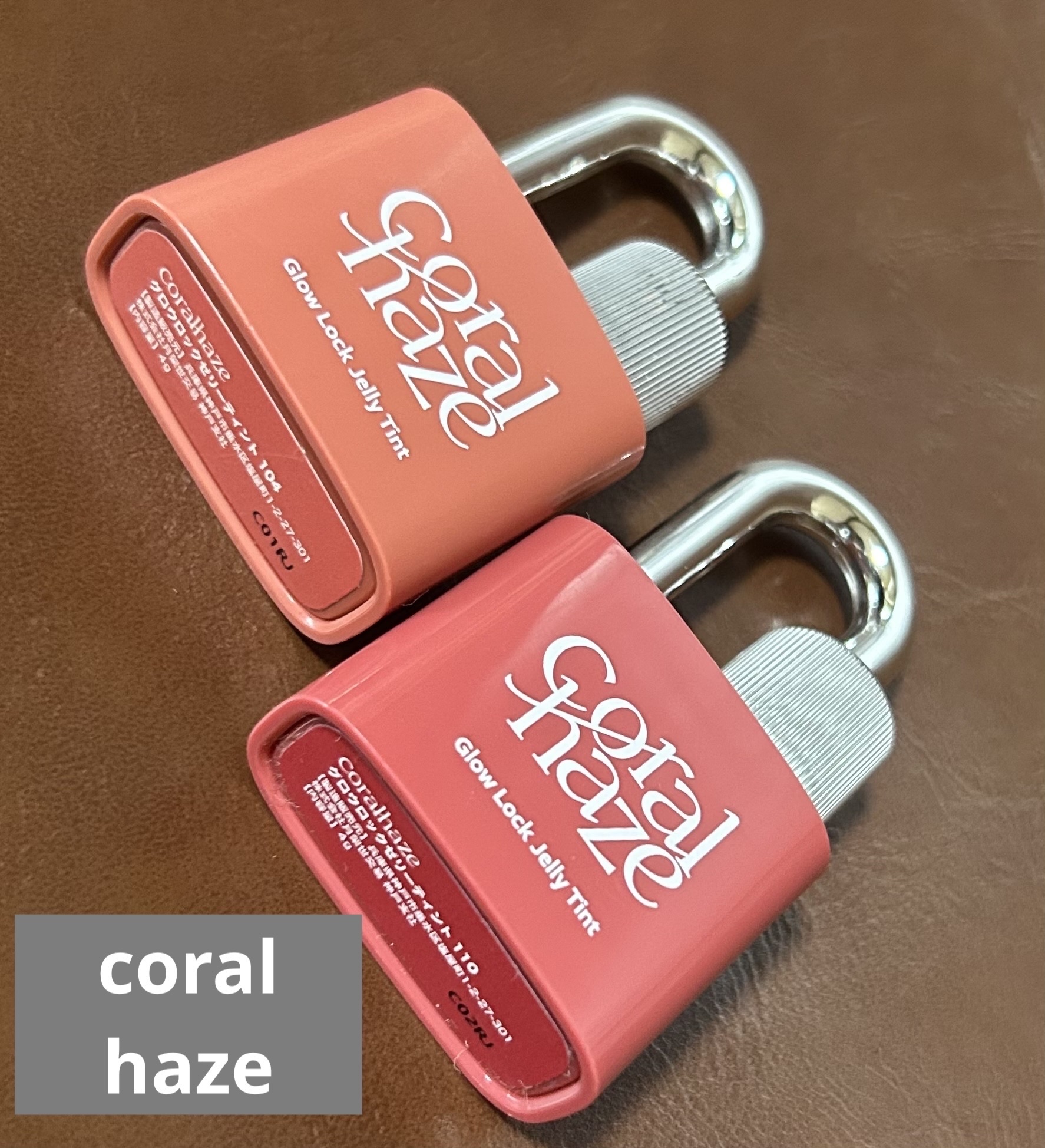 グロウロックゼリーティント 110 チリング/Coralhaze/リップティントを使ったクチコミ（1枚目）