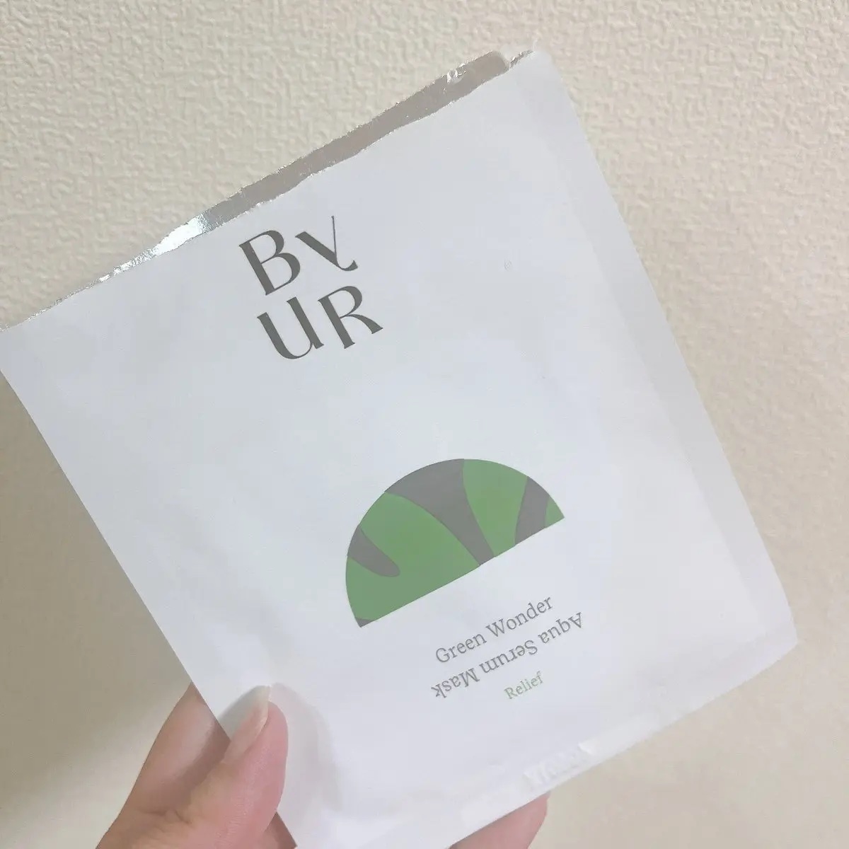 スージンググリーン スキニークリームマスク/ByUR/シートマスク・パックを使ったクチコミ（1枚目）