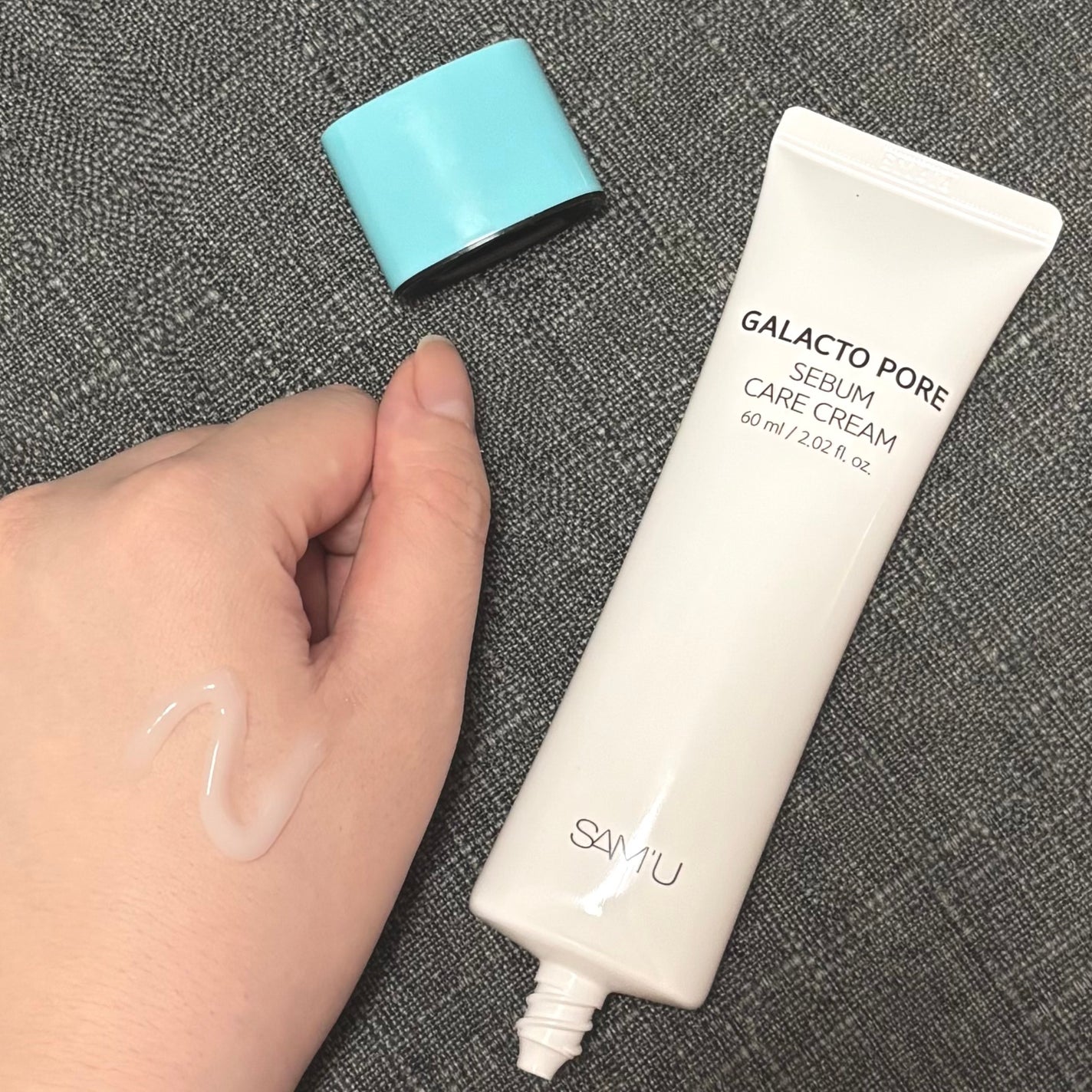 サミュ ガラクトポア セバムケアクリーム/SAM'U/フェイスクリームを使ったクチコミ(2枚目)