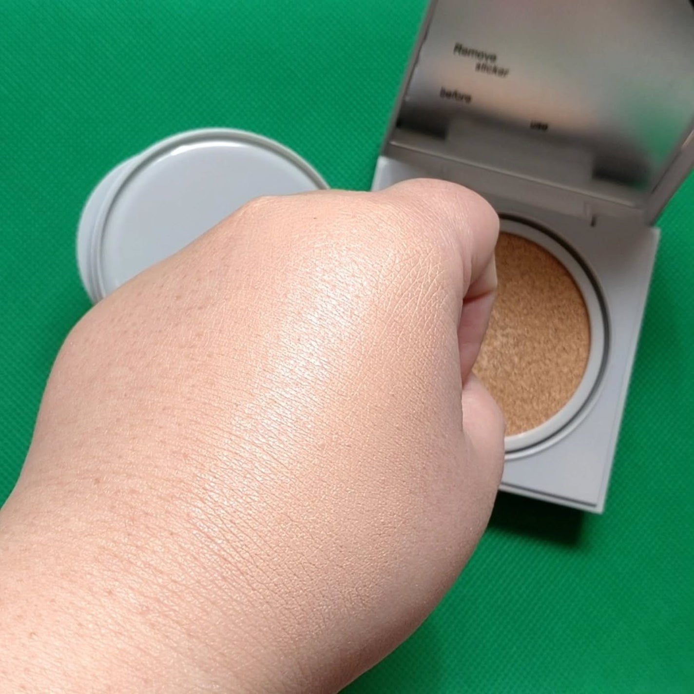 groundplan クッションファンデーション/groundplan/クッションファンデーションを使ったクチコミ(5枚目)