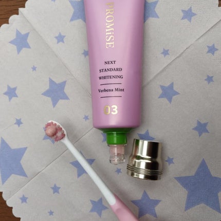 ホワイトプロミス 美白*+むし歯予防*/WHiTE PROMiSE/歯磨き粉を使ったクチコミ(4枚目)