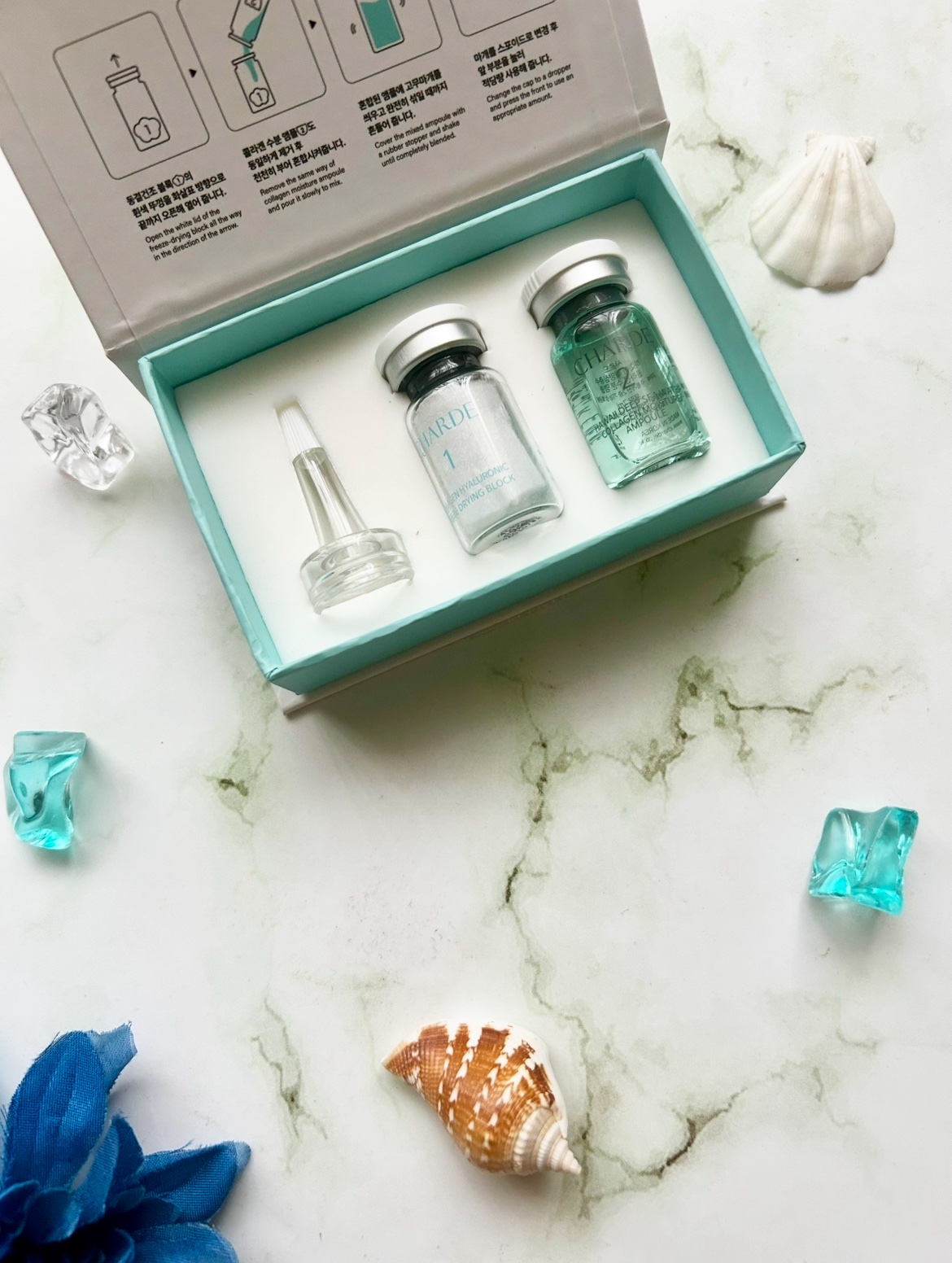 クラウドアンプル 1week キット/CHARDE/美容液を使ったクチコミ（1枚目）