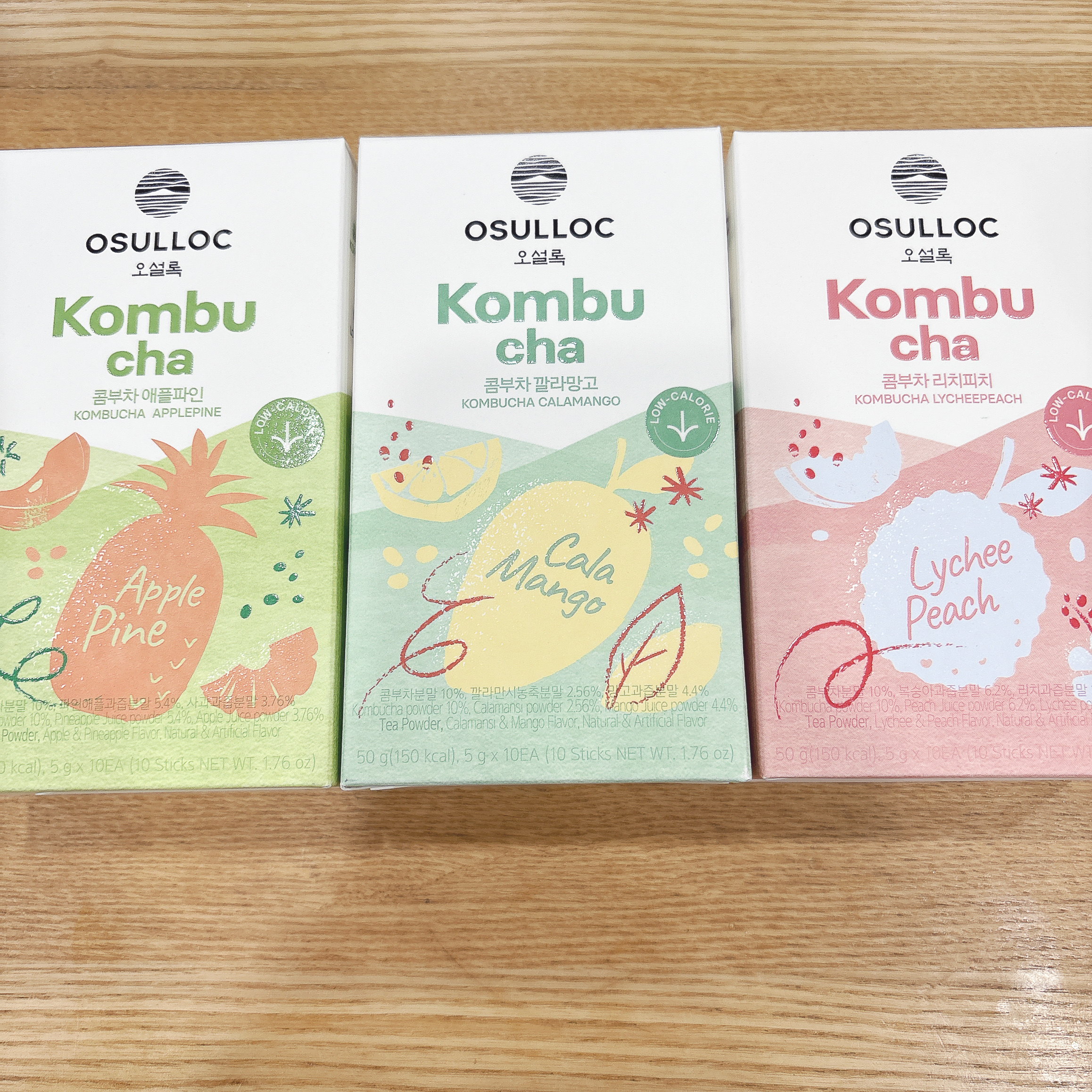 コンブチャ ライチピーチ/OSULLOC/コンブチャを使ったクチコミ（2枚目）