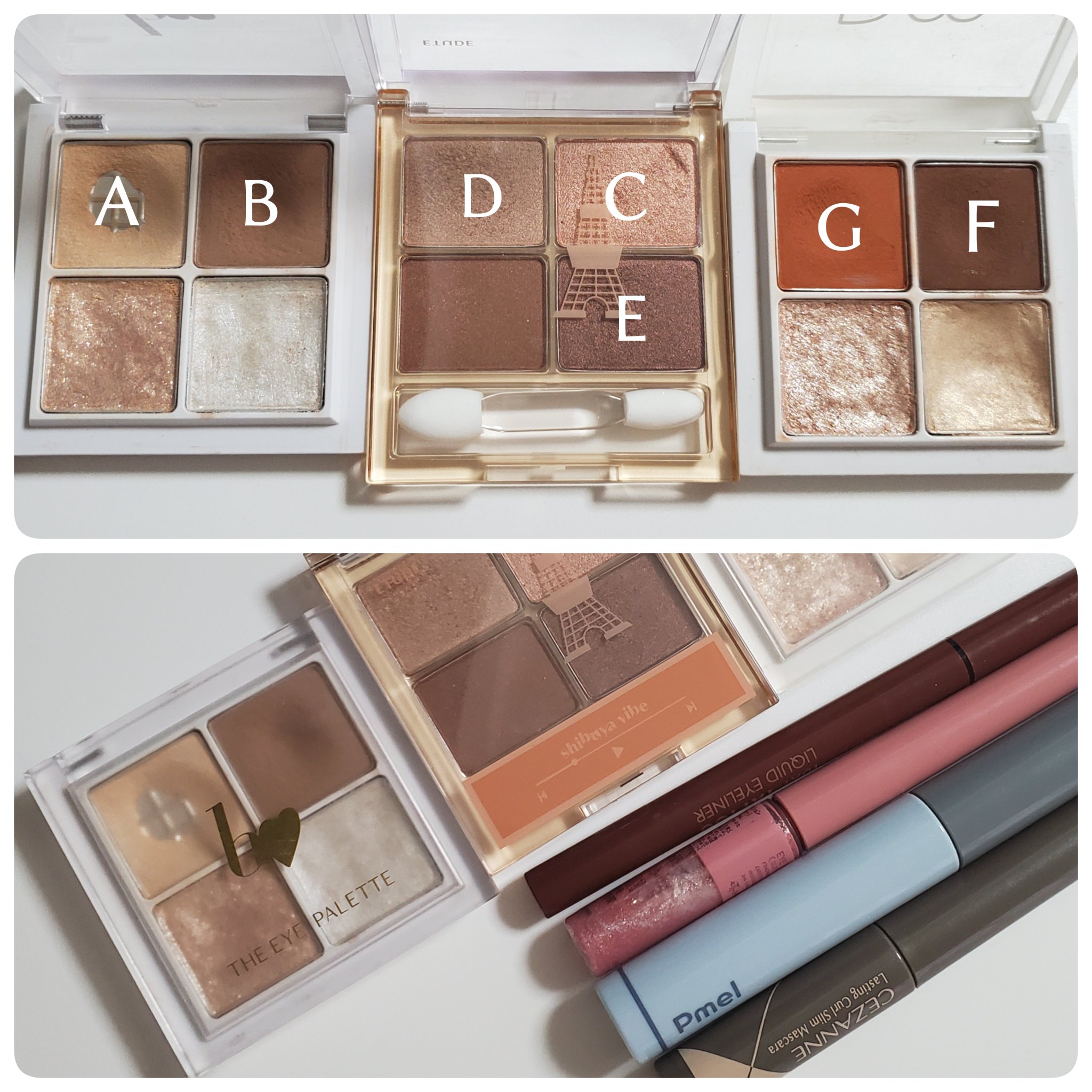 プレイカラーアイズミニ  シブヤグルーヴ/ETUDE/アイシャドウパレットを使ったクチコミ（2枚目）