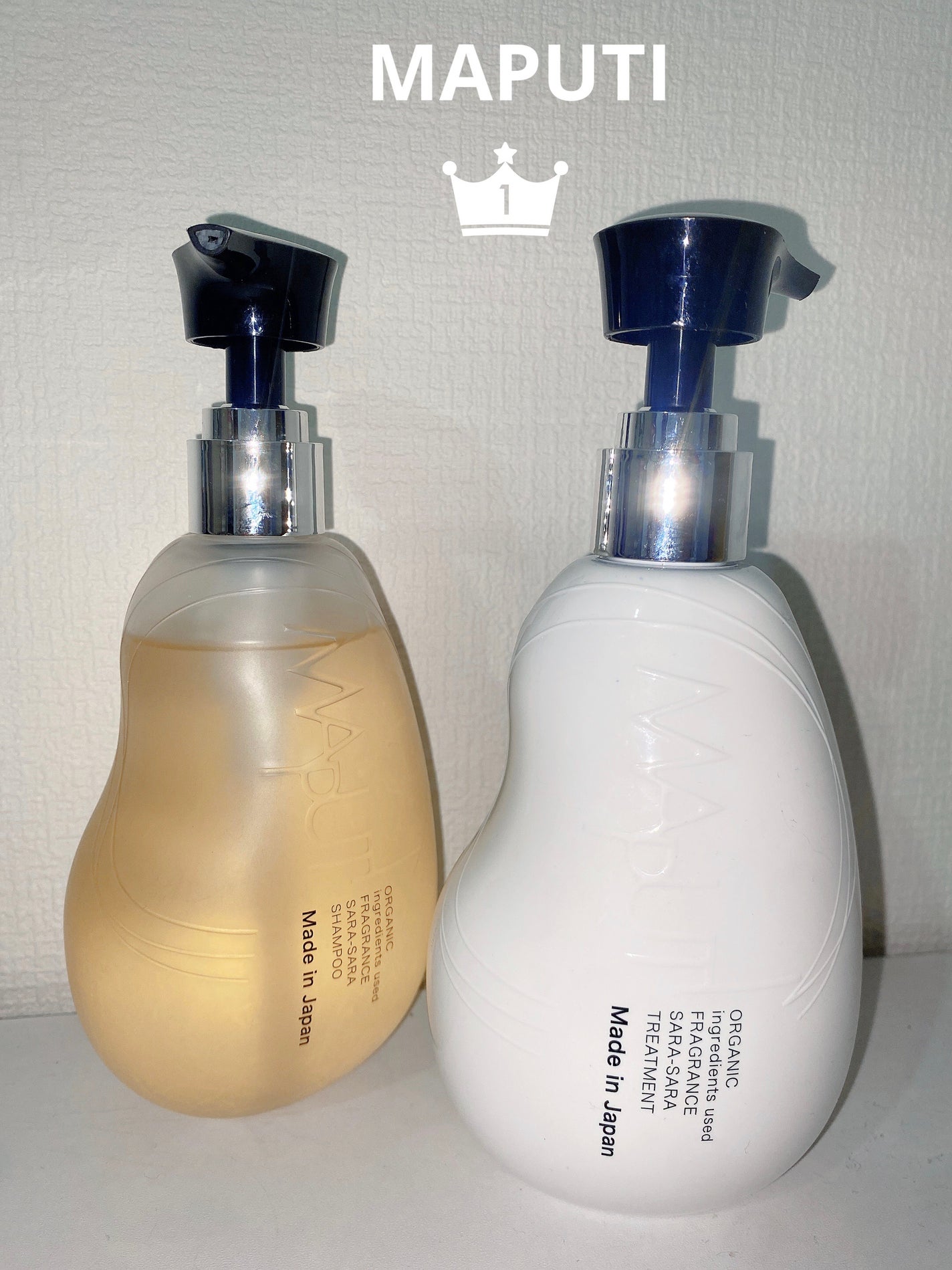 オーガニックフレグランスサラサラシャンプー/トリートメント MAPUTI/MAPUTI/シャンプー・コンディショナーを使ったクチコミ(1枚目)