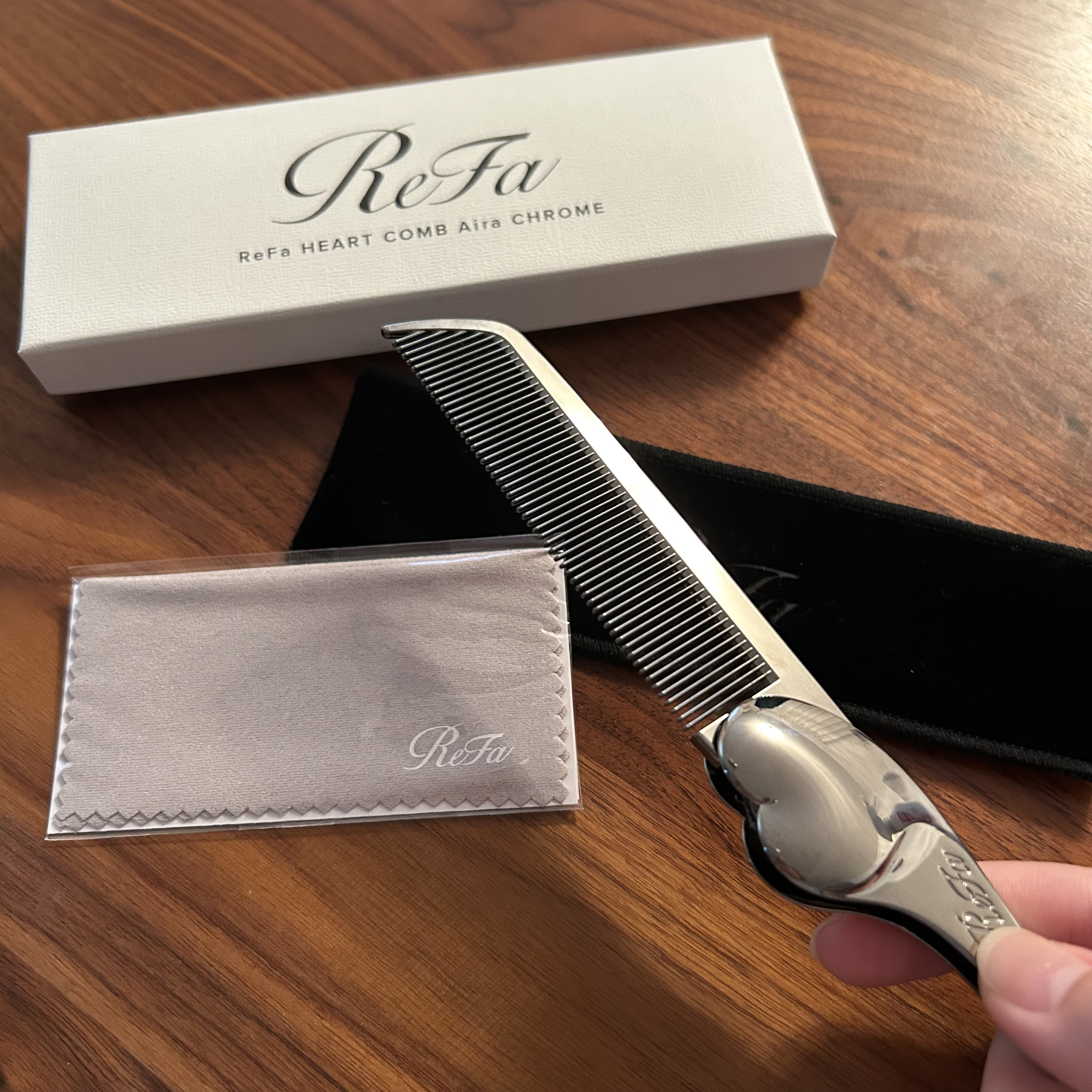 ReFa リファハートコーム アイラ クロムのクチコミ「ReFa
リファハートコーム アイラ クロム¥5,500
5月28日発売


バズってたリファ.....」（2枚目）