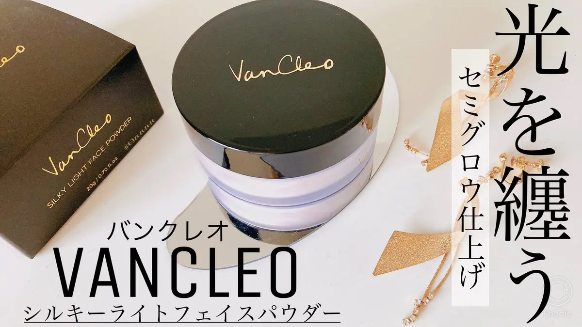 シルキー ライトフェイスパウダー/VanCleo/ルースパウダーを使ったクチコミ（1枚目）