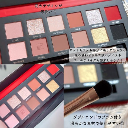 エクスプローラ12色 動物アイシャドウパレット/PERFECT DIARY/アイシャドウパレットを使ったクチコミ(2枚目)
