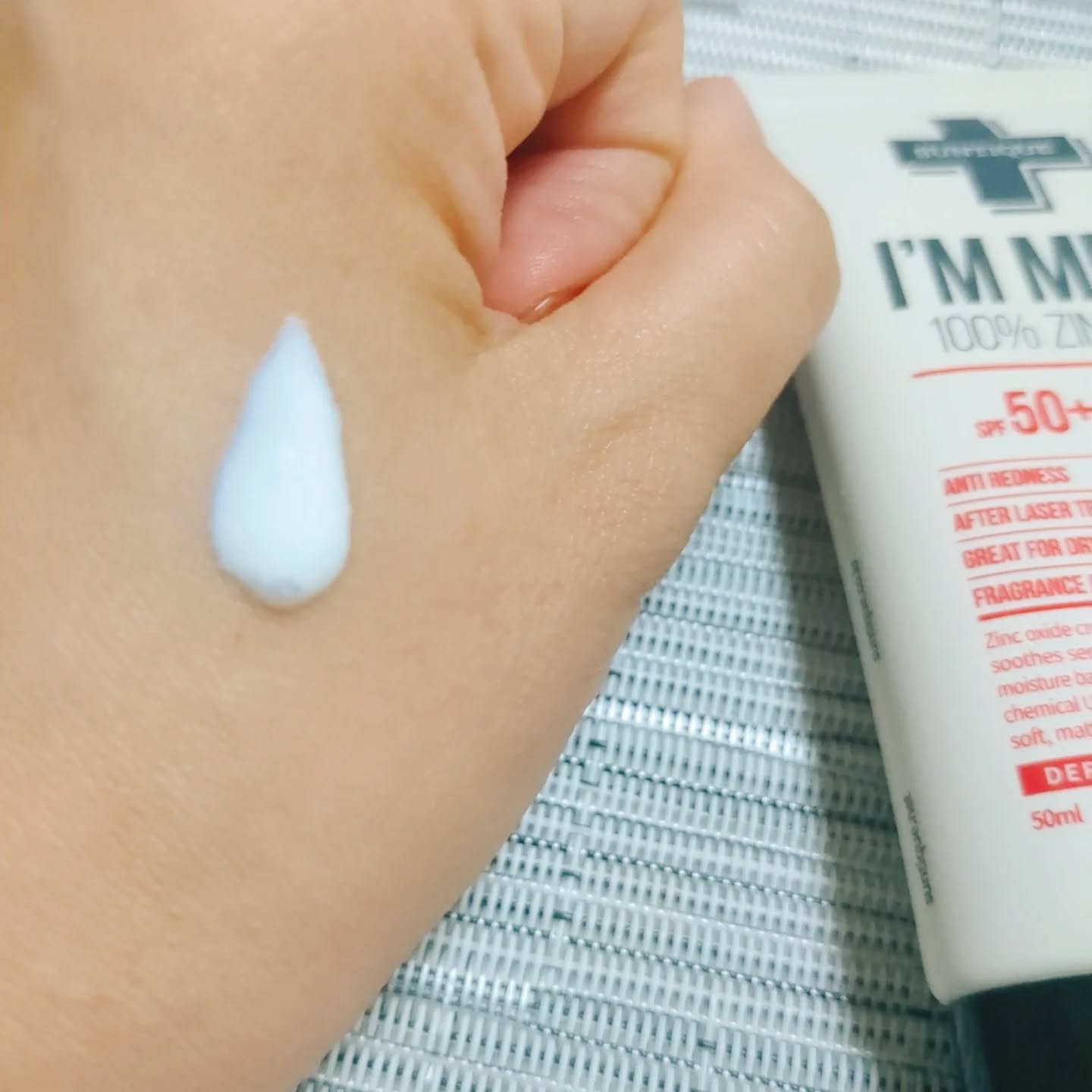 アイム ピュア パーフェクト シカ SPF 50+ PA ++++/Suntique/日焼け止め・UVケアを使ったクチコミ（2枚目）