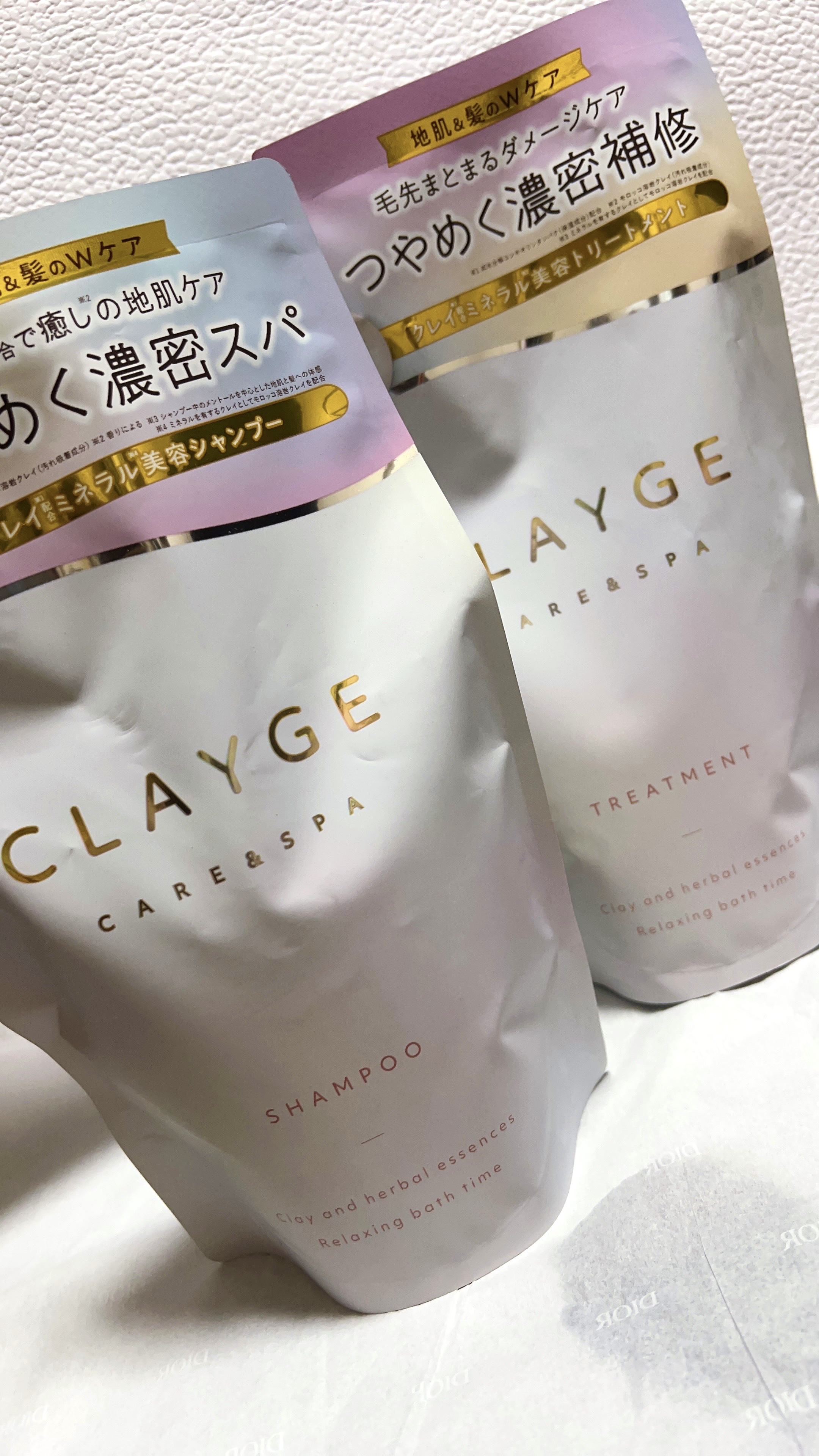シャンプー/トリートメント パールシャイン(PS) トリートメント詰替(400ml)/CLAYGE/市販シャンプーを使ったクチコミ（1枚目）