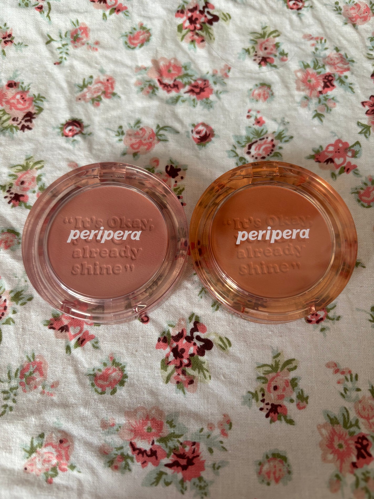 ピュア ブラッシュド サンシャイン チーク/PERIPERA/パウダーチークを使ったクチコミ(1枚目)