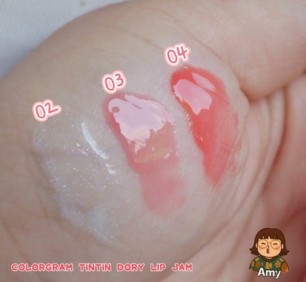 ティントリージャム 02.ソーダ/Colorgram/リップティントを使ったクチコミ(3枚目)