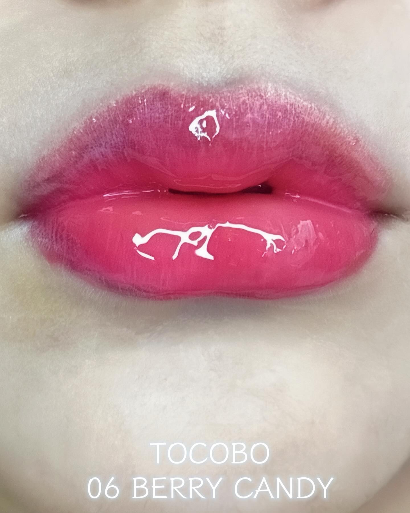 ジューシーベリープランピングリップオイル/TOCOBO/リップグロスを使ったクチコミ（3枚目）
