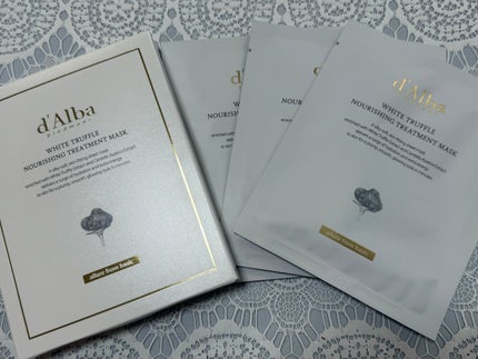 ホワイトトリュフナリシングトリートメントマスク/ダルバ/シートマスク・パックを使ったクチコミ(1枚目)