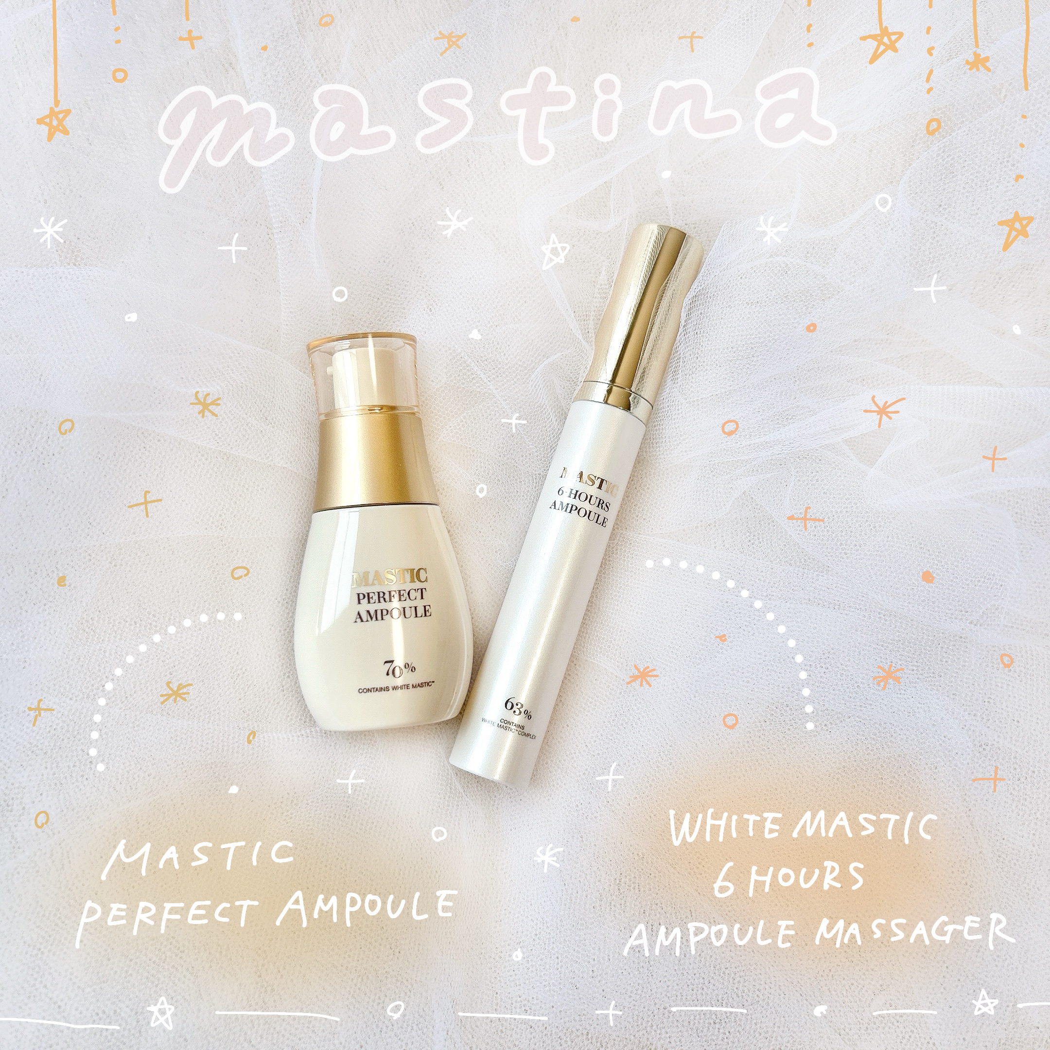 Mastic 6 Hours Ampoule  (Massagers)/Mastina/美容液を使ったクチコミ（1枚目）