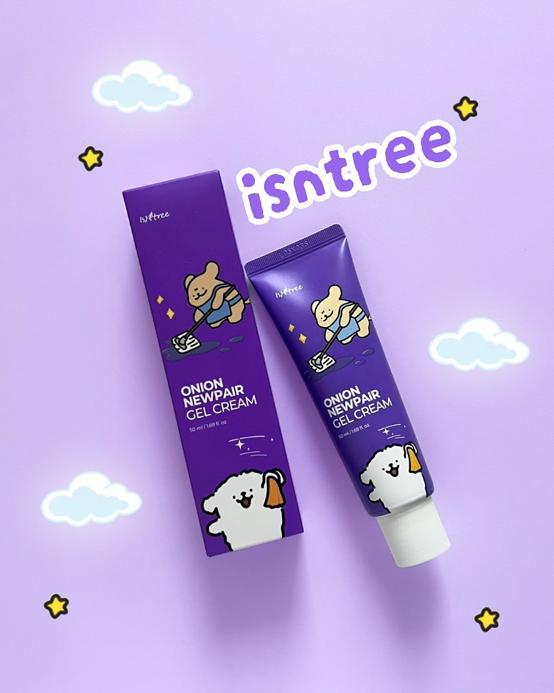 オニオン ニューペア ゲルクリーム/Isntree/フェイスクリームを使ったクチコミ（1枚目）