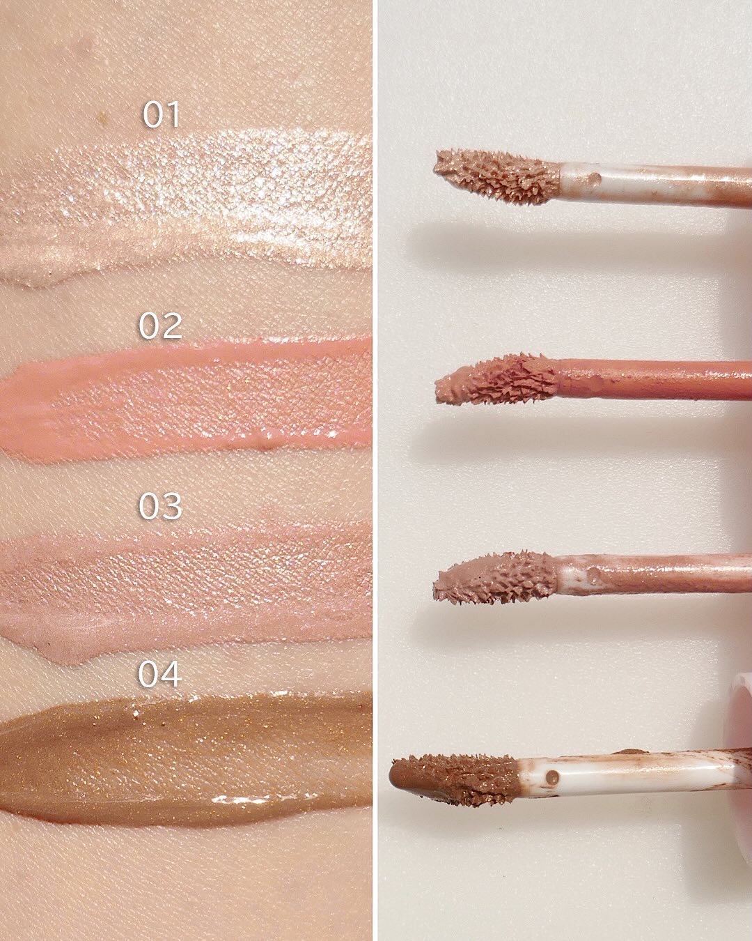 SNIDEL コンフォート グロウ アイズ/SNIDEL BEAUTY/リキッドアイシャドウを使ったクチコミ（3枚目）