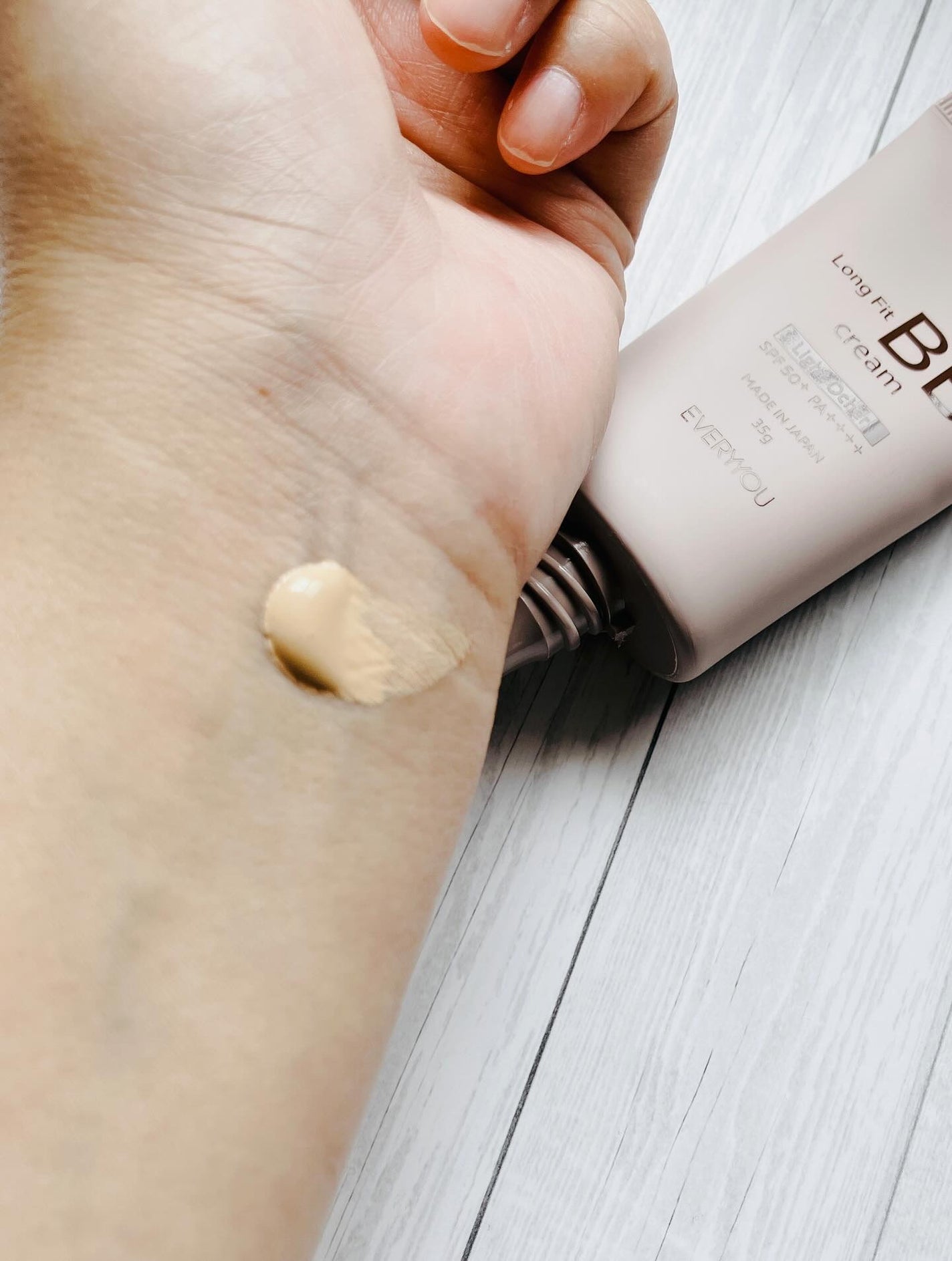 ぷえら on LIPS 「エブリユーロングフィットBBクリーム使ってみました。このBBク..」(4枚目)
