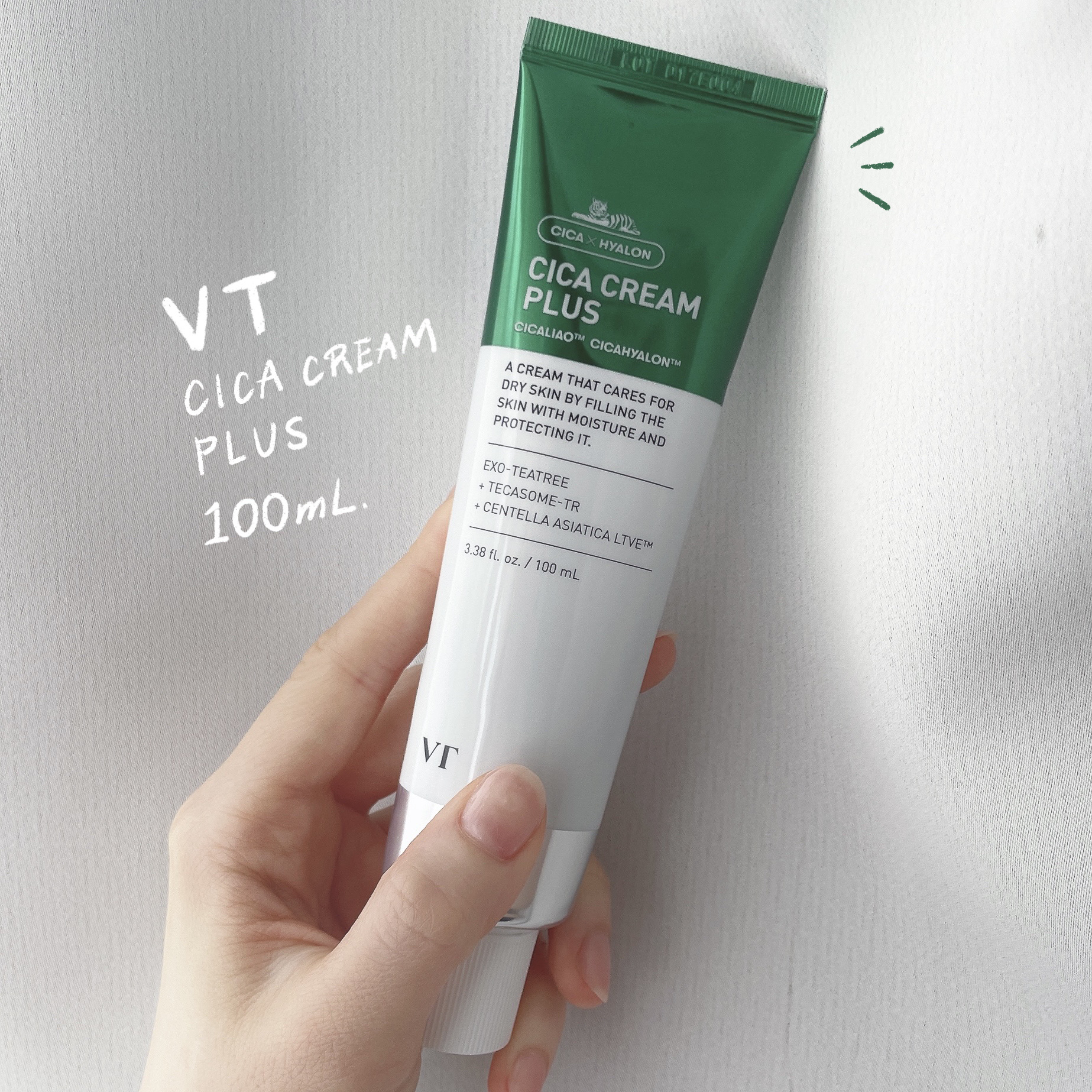 CICAクリームプラス 100ml/VT/フェイスクリームを使ったクチコミ（1枚目）