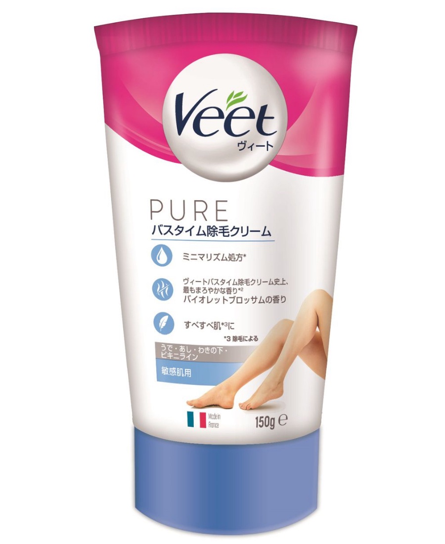 ヴィート ピュアバスタイム除毛クリーム 敏感肌用/Veet/除毛クリームを使ったクチコミ（1枚目）