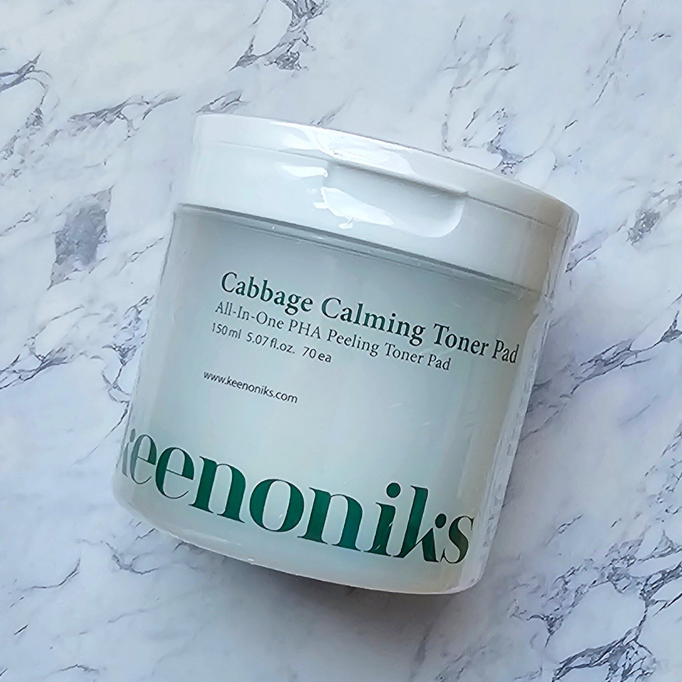 キャベツカーミングトナーパッド/keenoniks/トナーパッドを使ったクチコミ（1枚目）