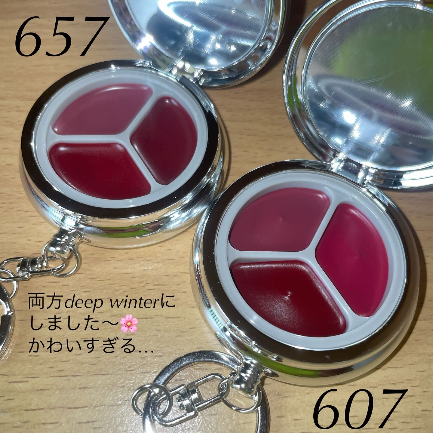 グローイングタイムトゥーキスアンドブラッシュ/Dinto/口紅を使ったクチコミ（2枚目）