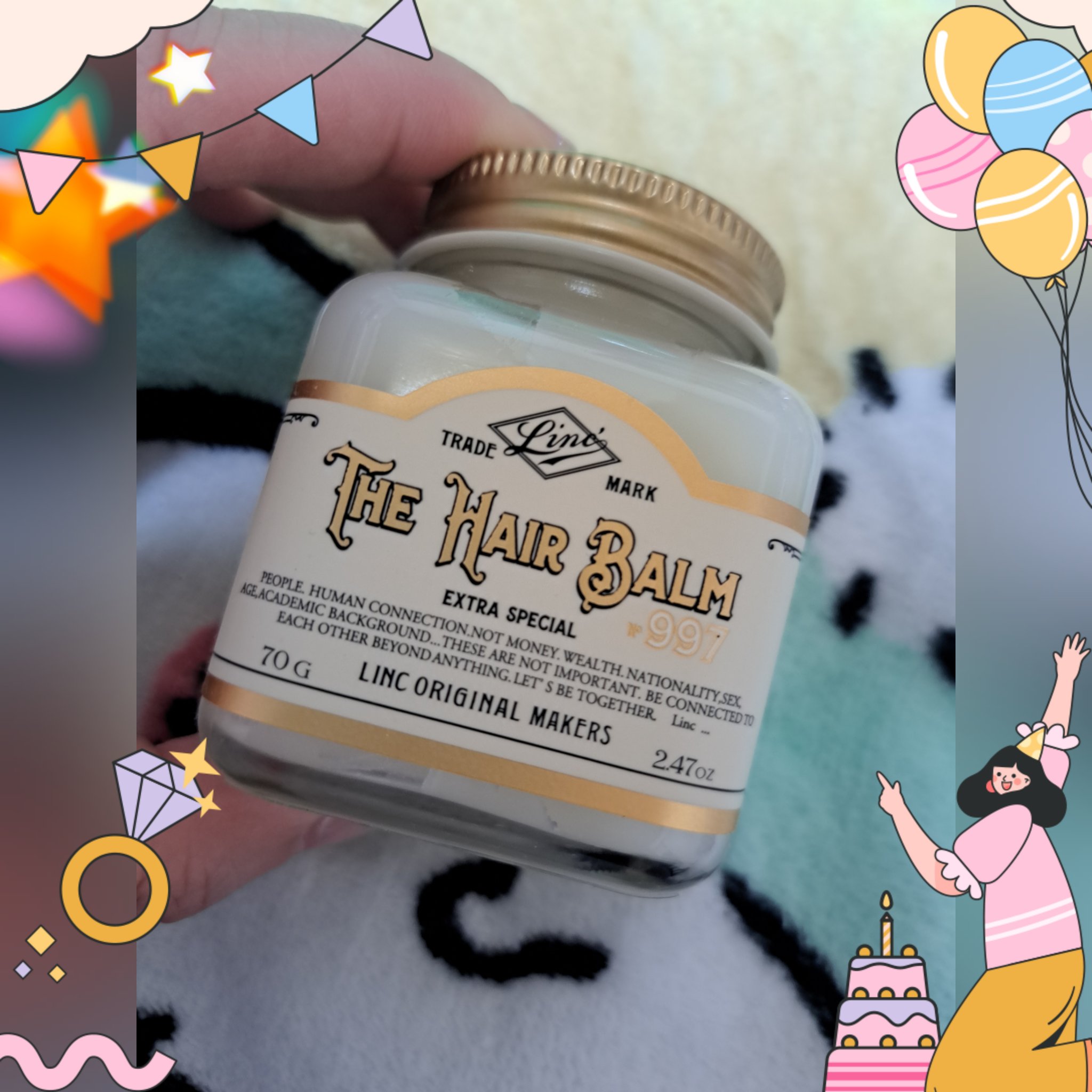 HAIR BALM No.997/LINC ORIGINAL MAKERS /ヘアバームを使ったクチコミ（1枚目）