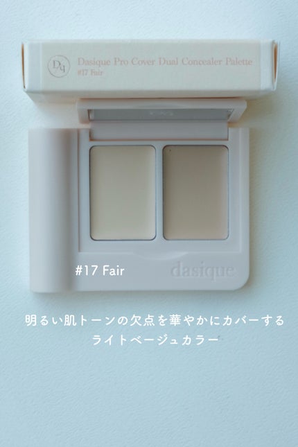 プロカバーデュアルコンシーラーパレット/dasique/パレットコンシーラーを使ったクチコミ(3枚目)