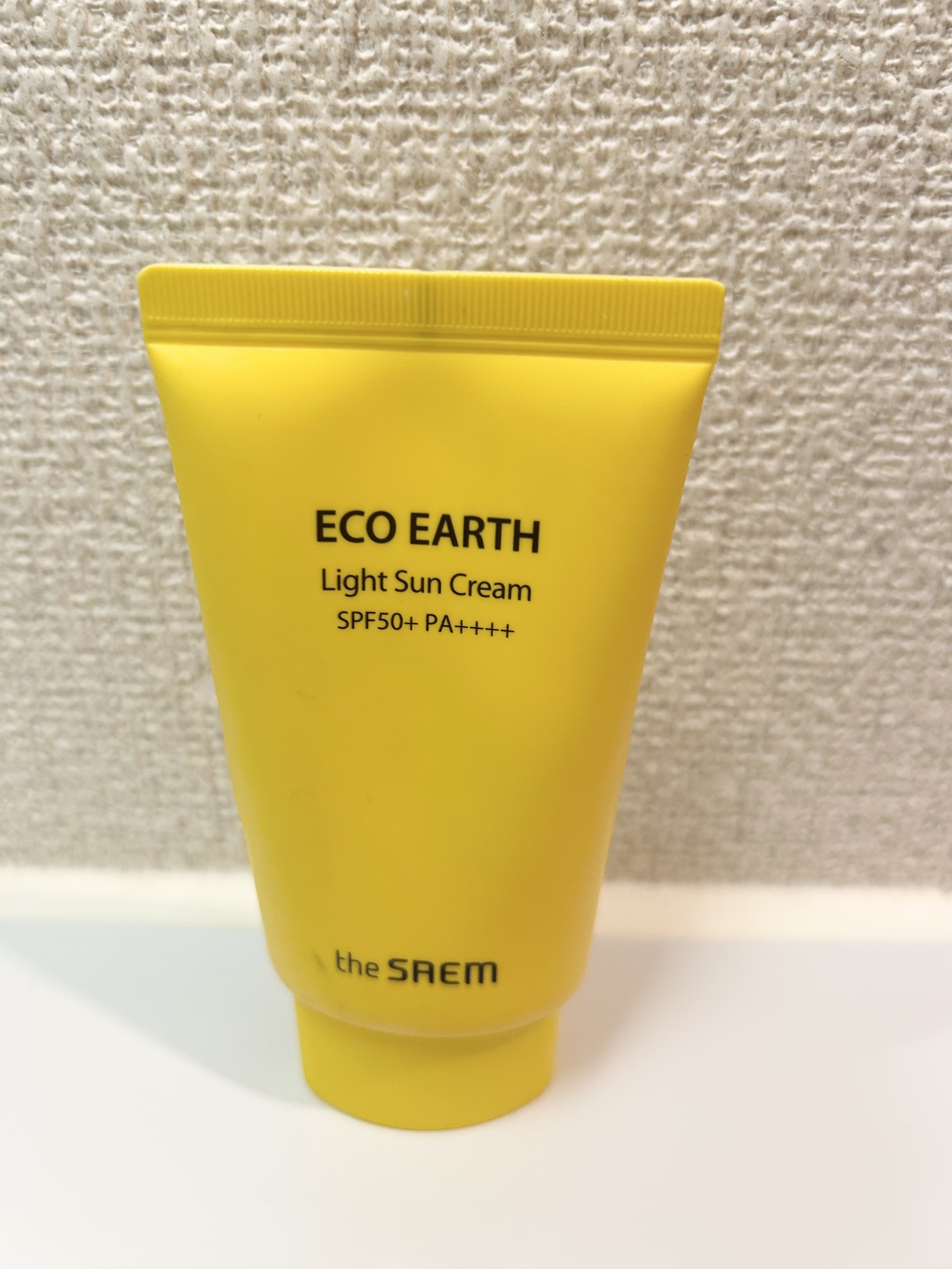 エコアースパワー ライトサンクリーム/the SAEM/日焼け止めクリームを使ったクチコミ（1枚目）